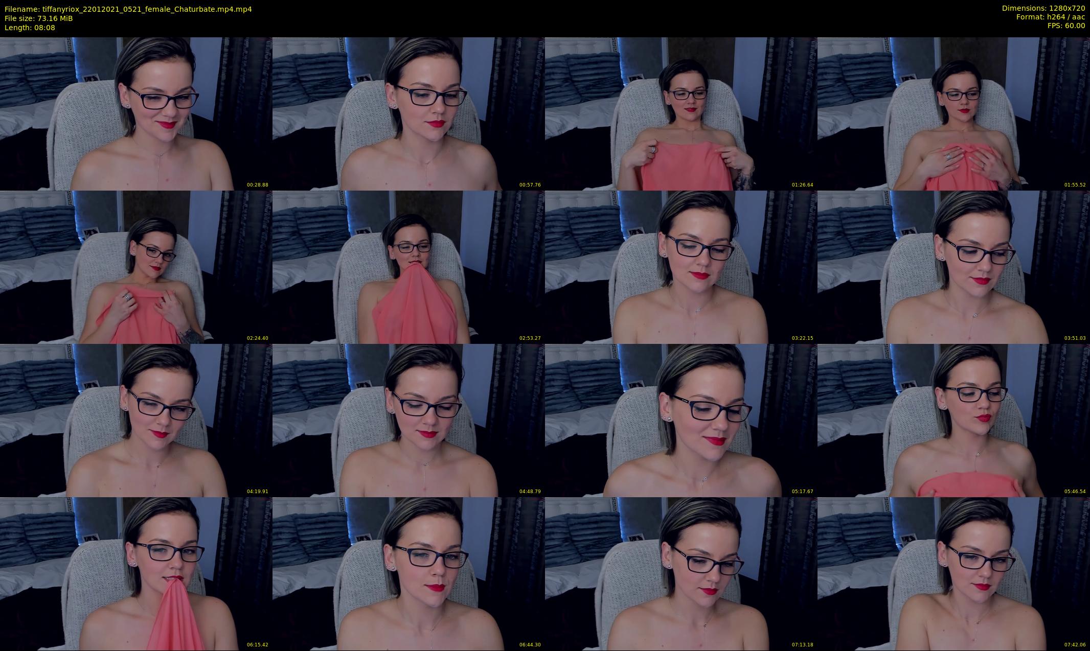 tiffanyriox — 9 minute Chaturbate female cam show recording, 720p, Jan 22, 2021