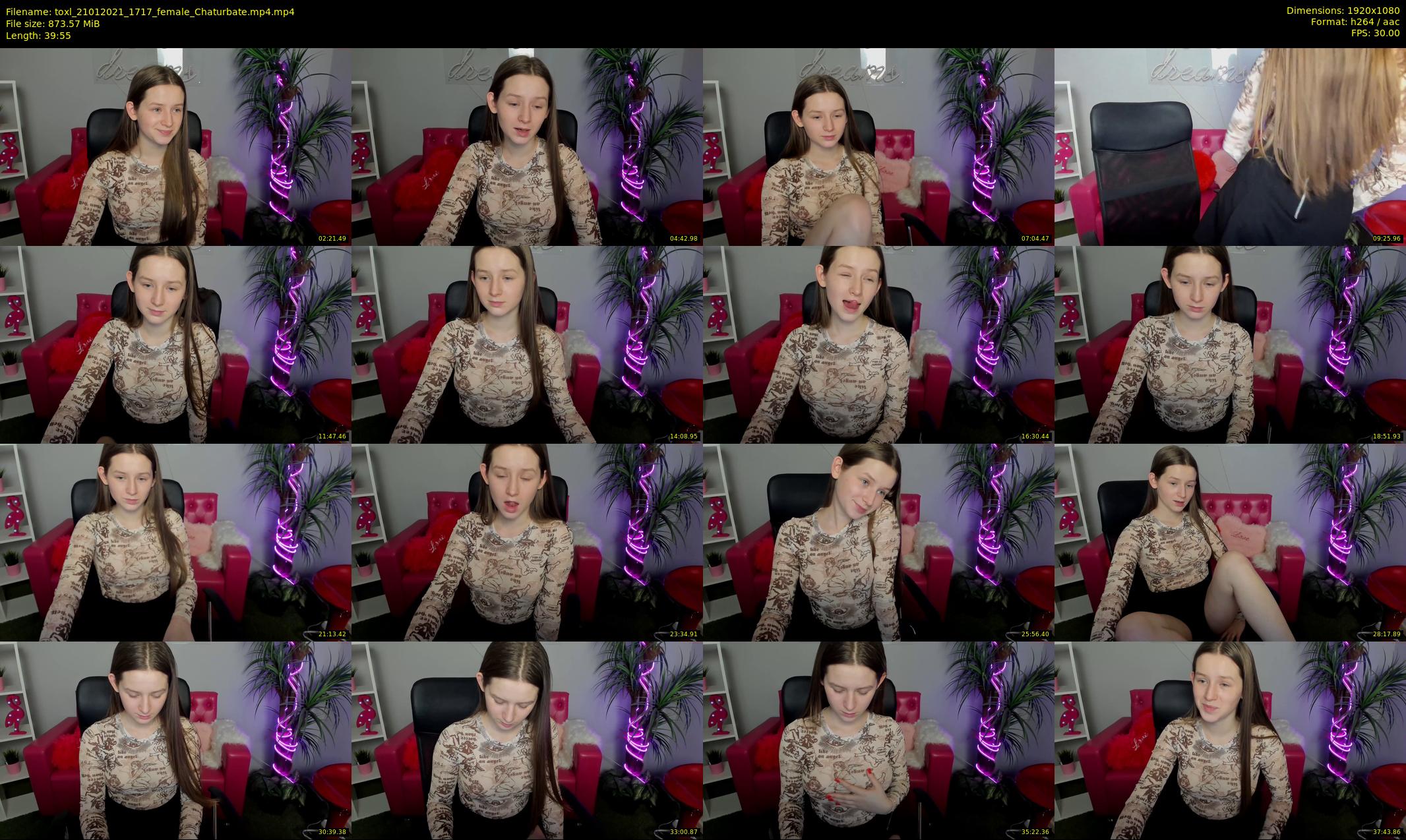 toxl — 40 minute Chaturbate female cam show recording, 1080p, Jan 21, 2021
