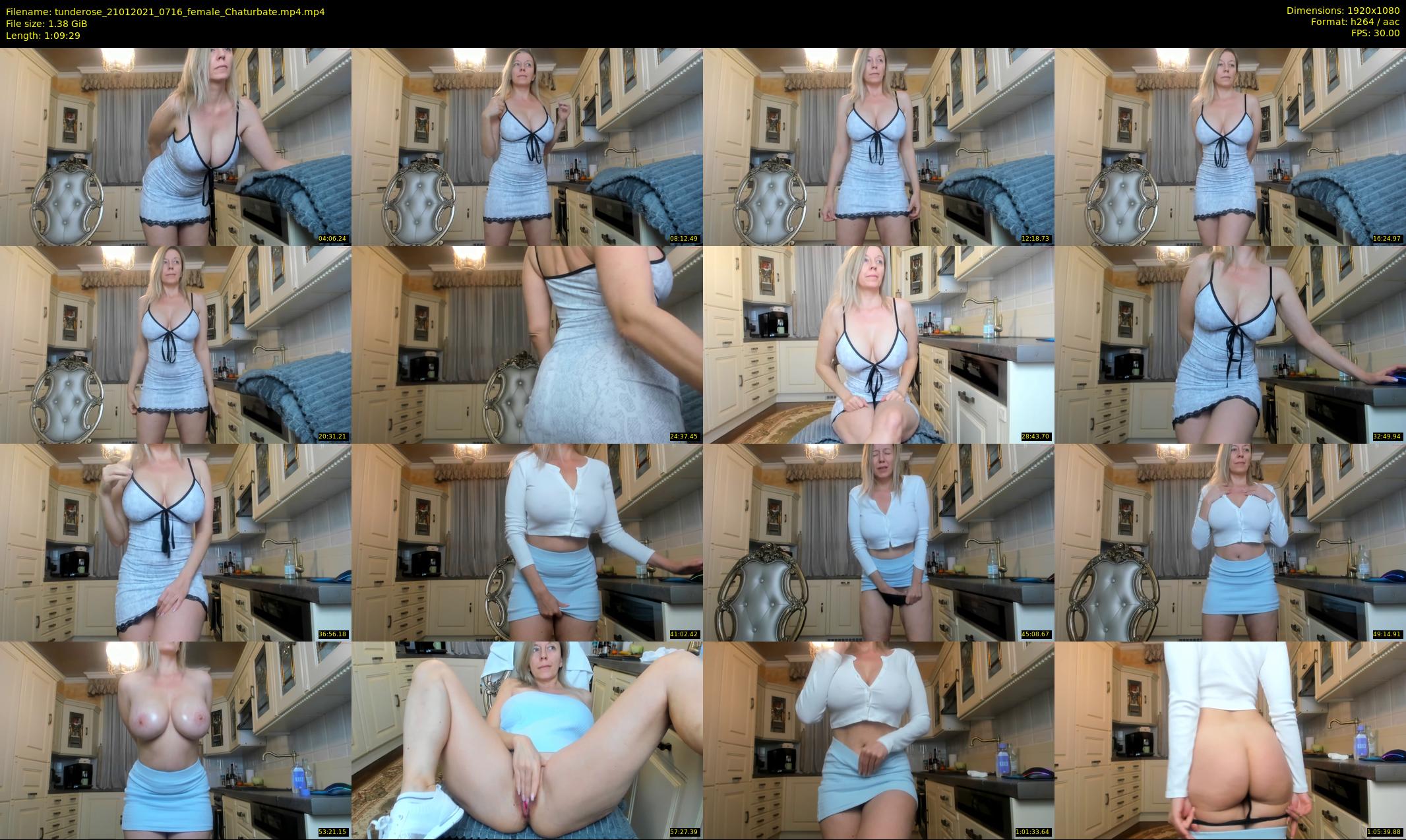 tunderose — 70 minute Chaturbate female cam show recording, 1080p, Jan 21, 2021
