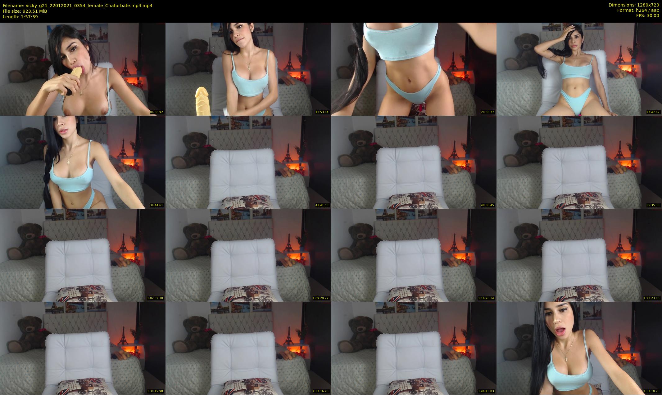 vicky_g21 — 118 minute Chaturbate female cam show recording, 720p, Jan 22, 2021