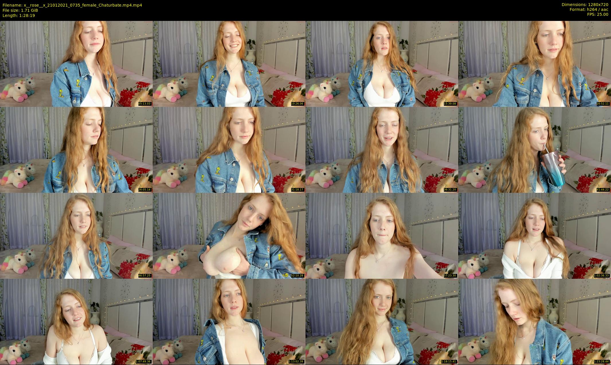 x__rose__x — 89 minute Chaturbate female cam show recording, 720p, Jan 21, 2021