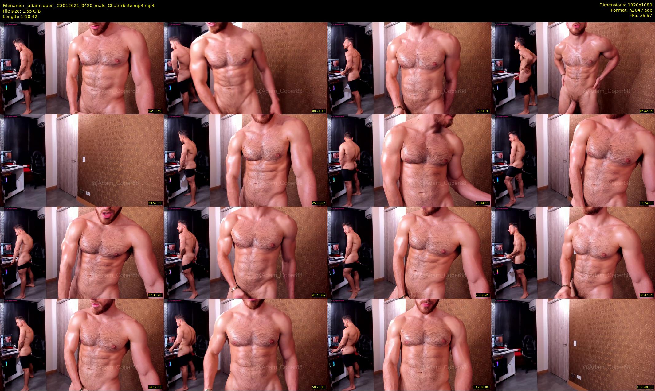 _adamcoper_ — 71 minute Chaturbate male cam show recording, 1080p, Jan 23, 2021