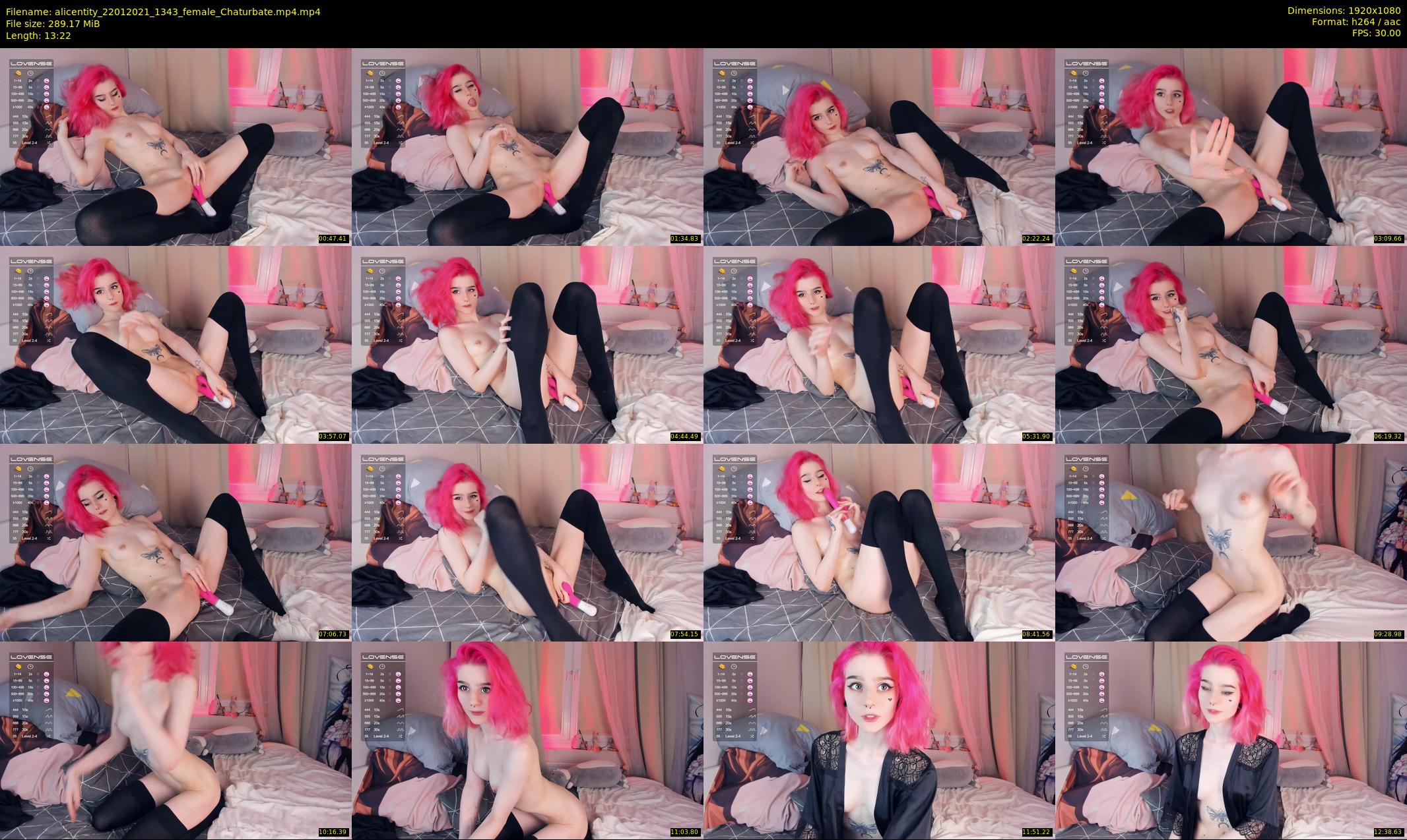 alicentity — 14 minute Chaturbate female cam show recording, 1080p, Jan 22, 2021