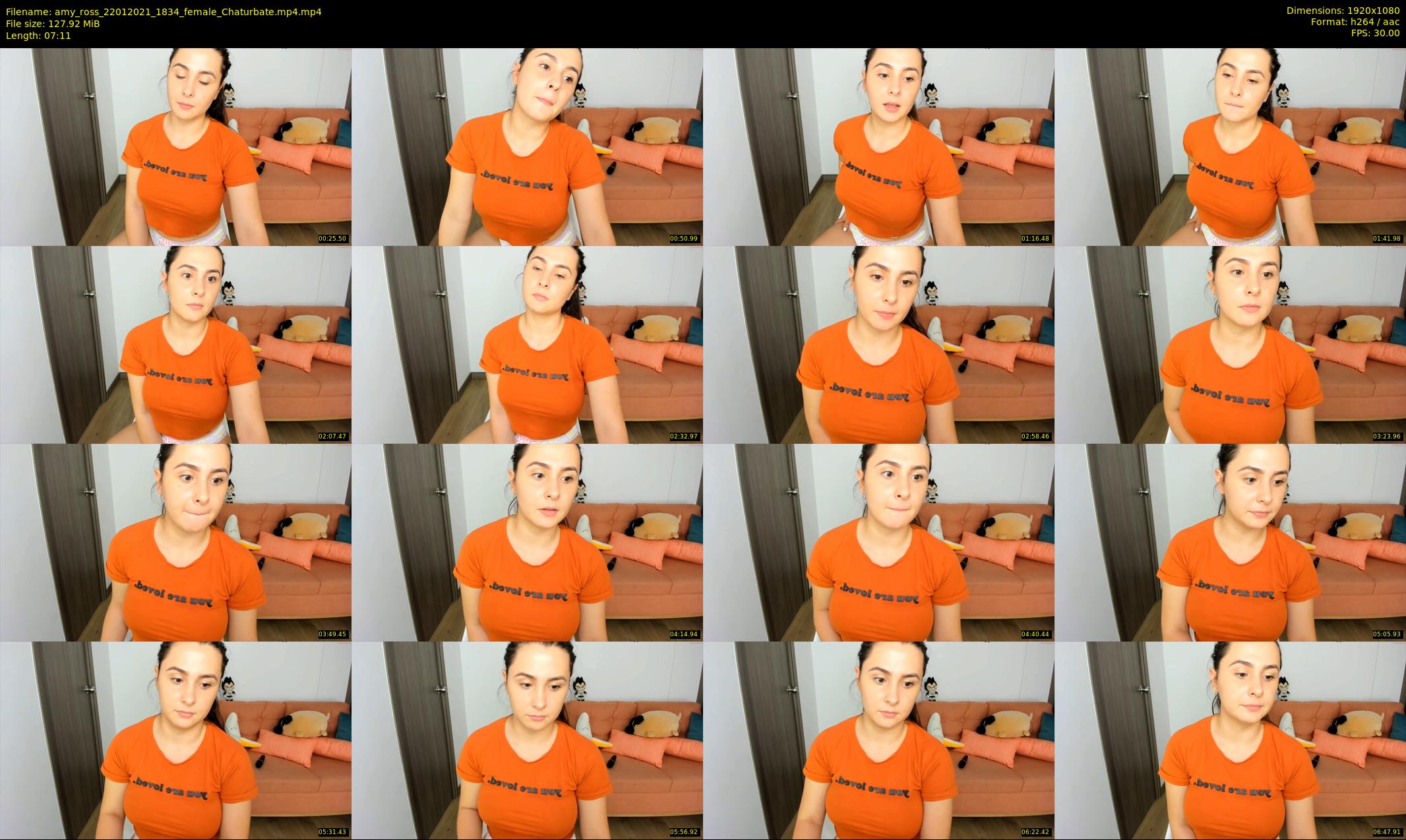 amy_ross — 8 minute Chaturbate female cam show recording, 1080p, Jan 22, 2021