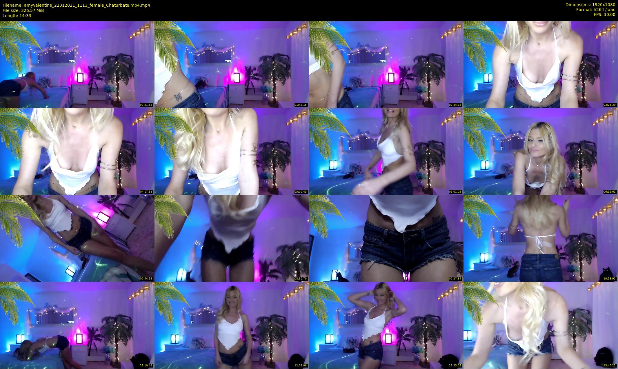 amyvalentine — 15 minute Chaturbate female cam show recording, 1080p, Jan 22, 2021