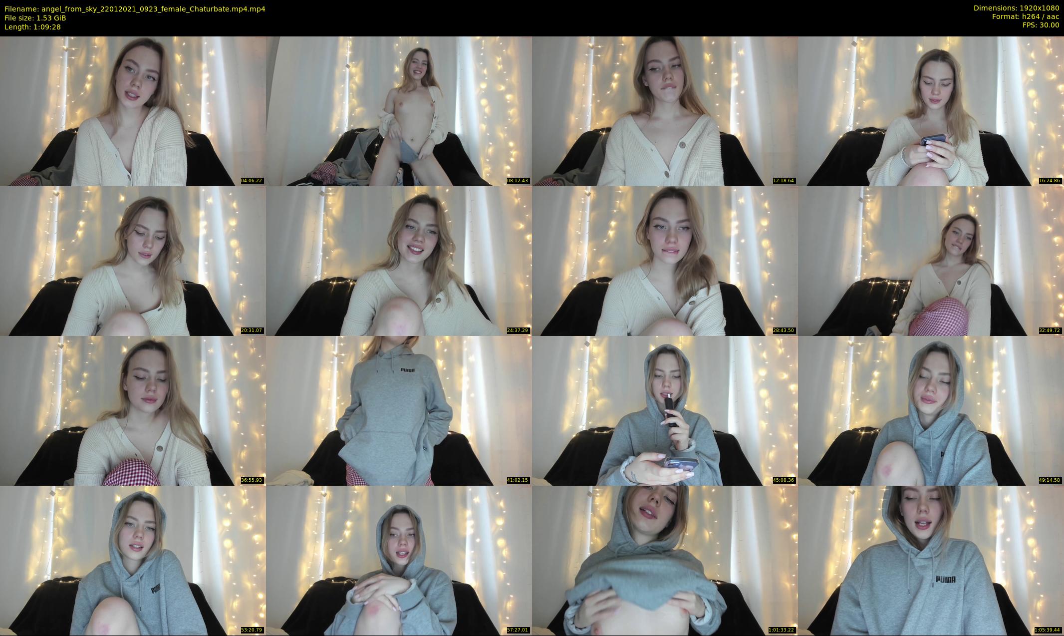 angel_from_sky — 70 minute Chaturbate female cam show recording, 1080p, Jan 22, 2021