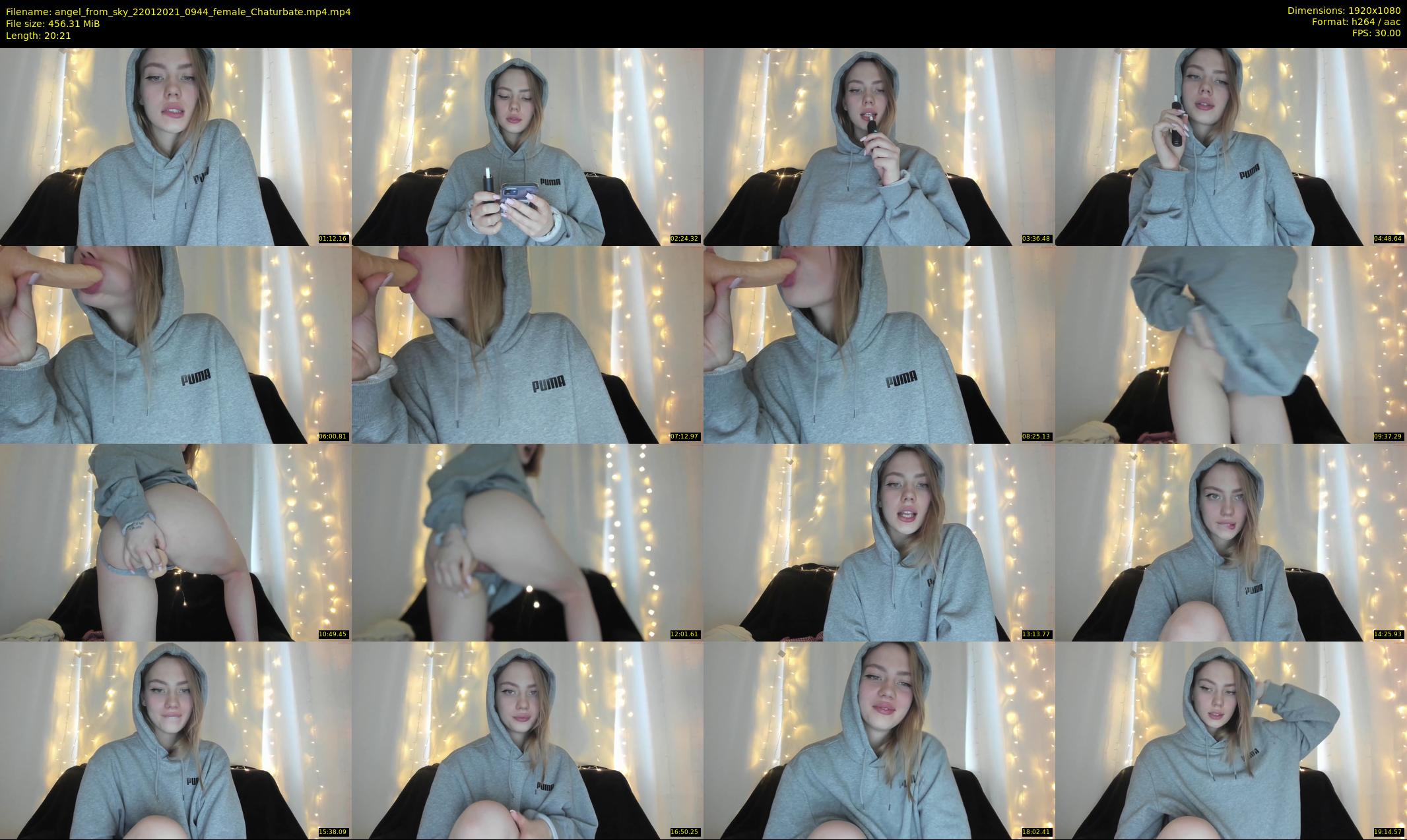 angel_from_sky — 21 minute Chaturbate female cam show recording, 1080p, Jan 22, 2021