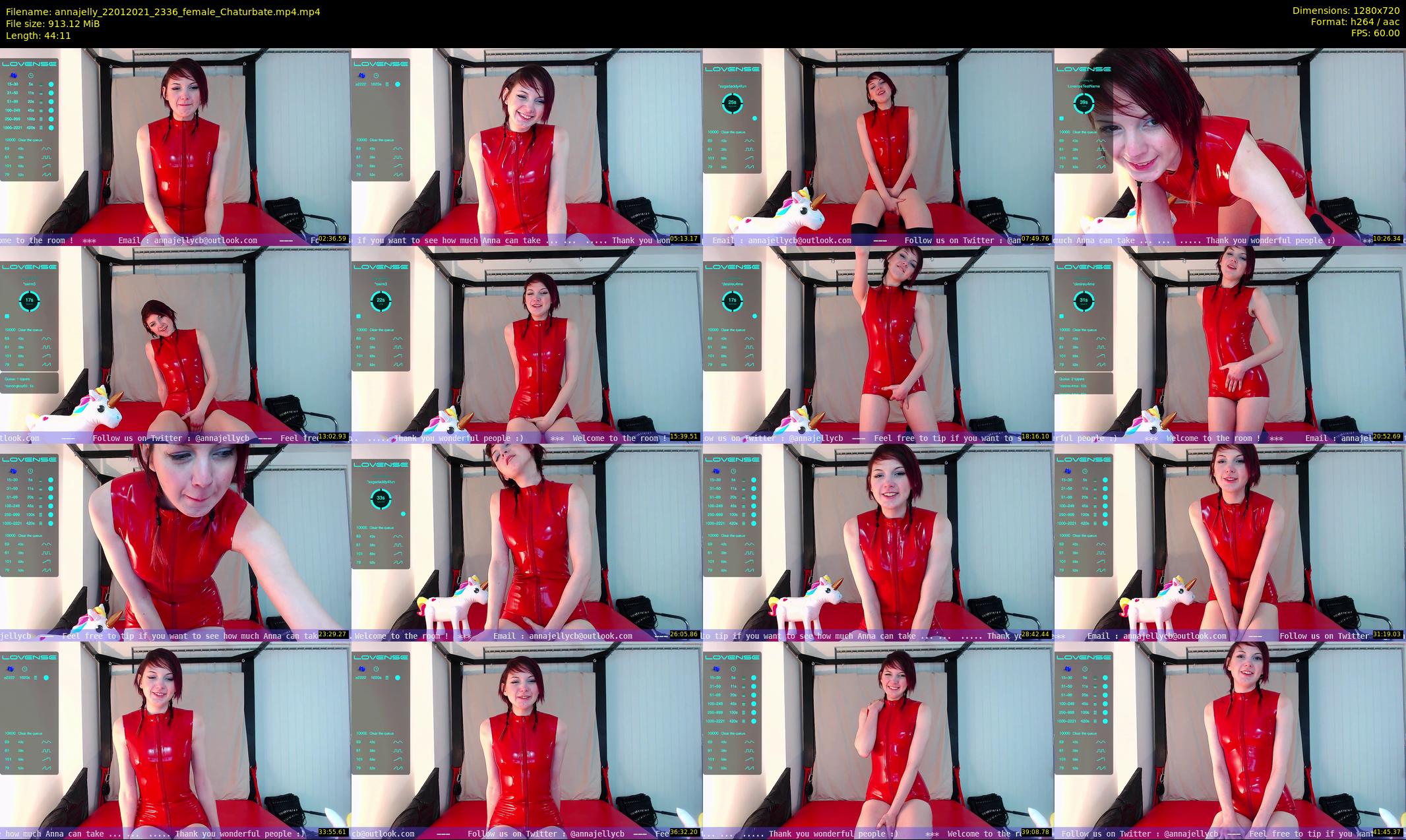 annajelly — 45 minute Chaturbate couple cam show recording, 720p, Jan 22, 2021