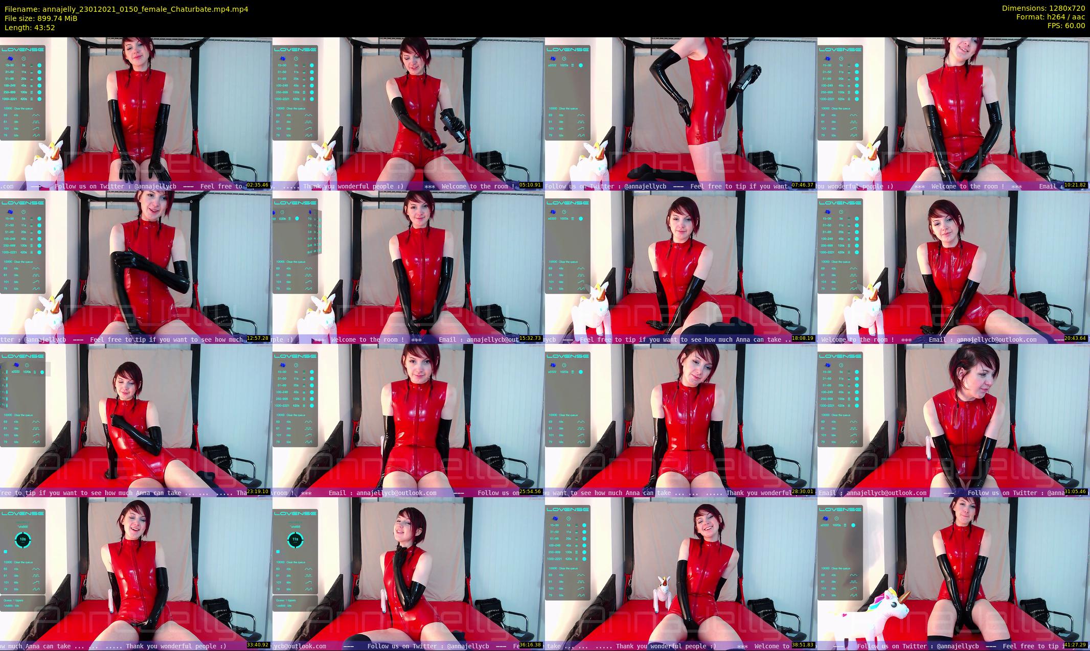 annajelly — 44 minute Chaturbate couple cam show recording, 720p, Jan 23, 2021