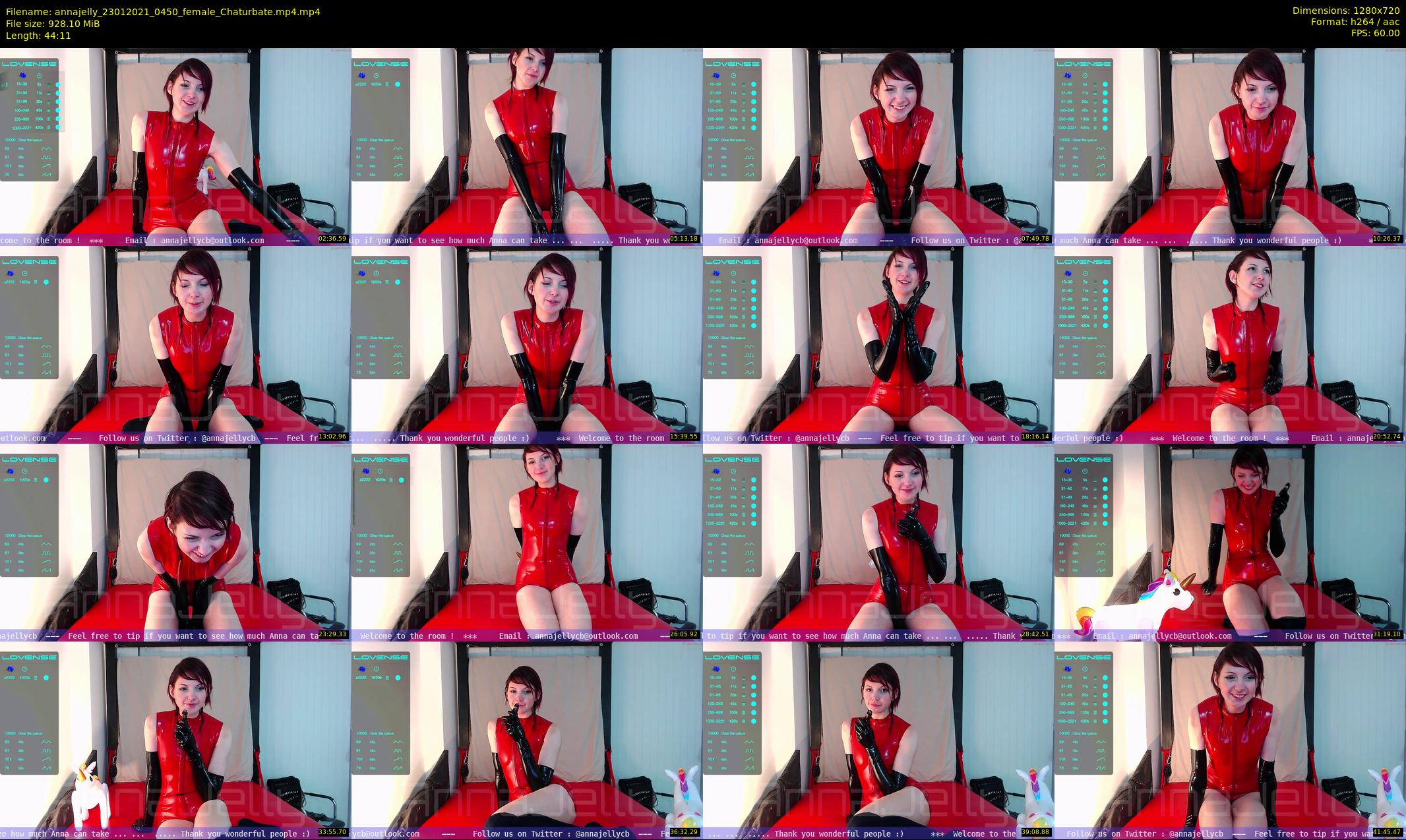 annajelly — 45 minute Chaturbate couple cam show recording, 720p, Jan 23, 2021