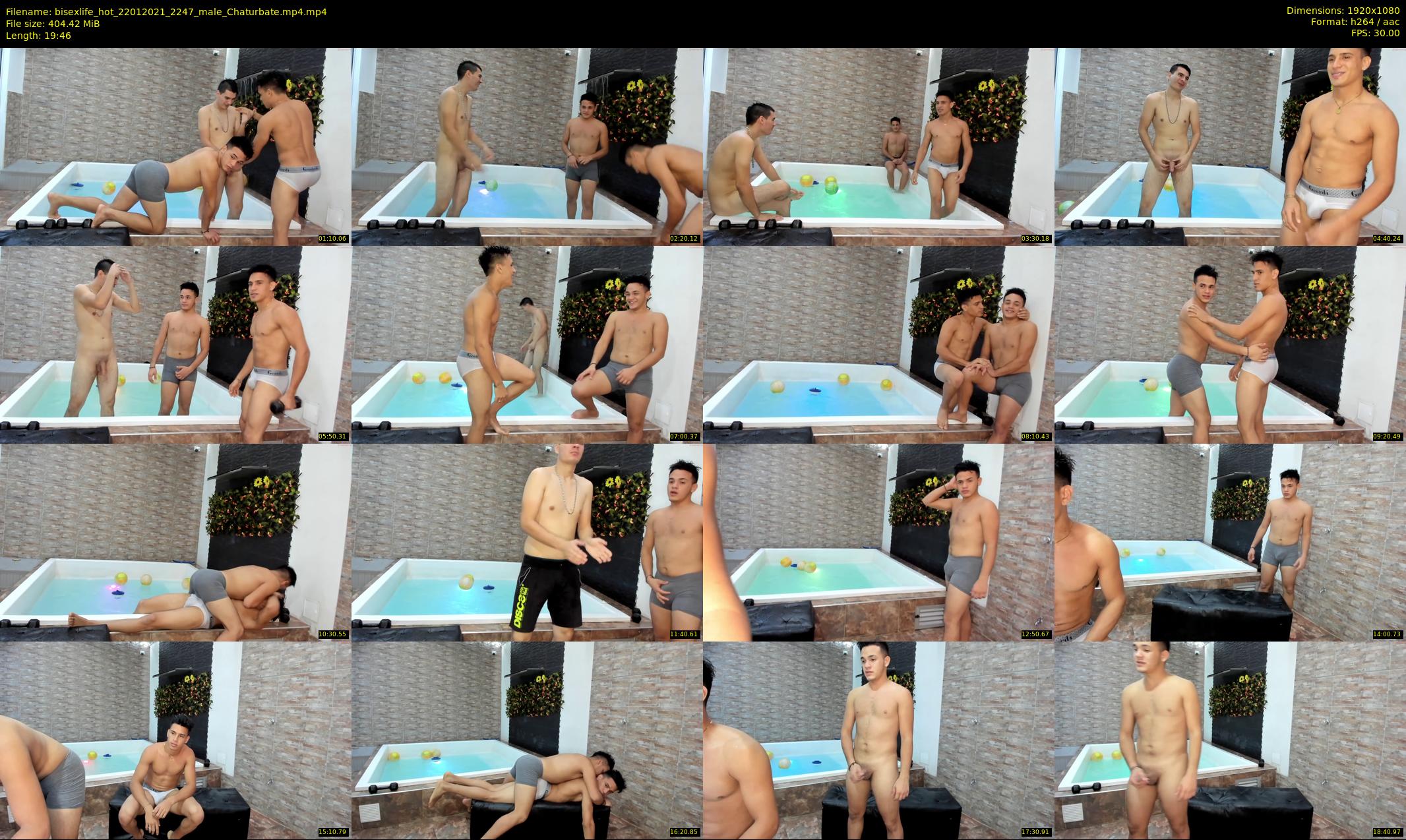 bisexlife_hot — 20 minute Chaturbate male cam show recording, 1080p, Jan 22, 2021
