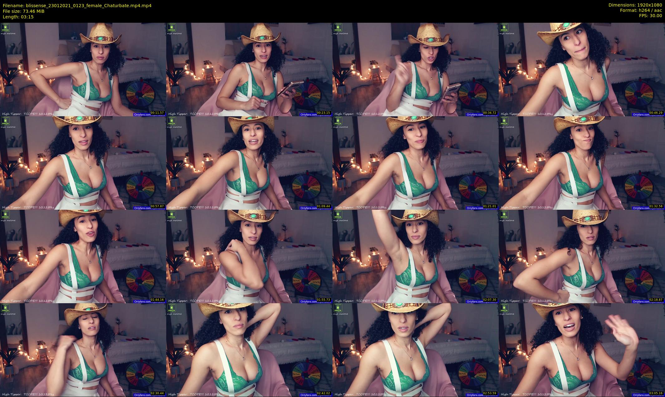 blissense — 4 minute Chaturbate female cam show recording, 1080p, Jan 23, 2021