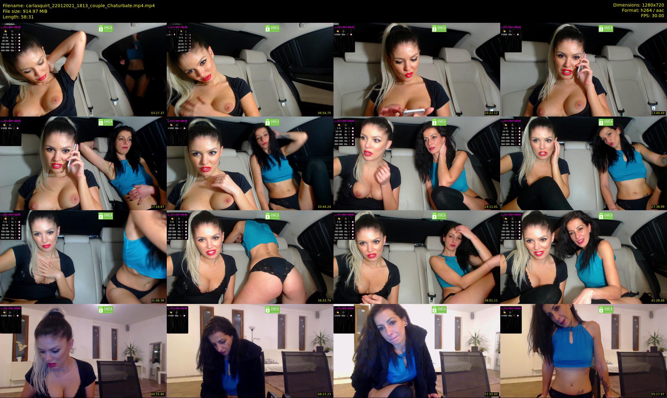 carlasquirt — 59 minute Chaturbate female cam show recording, 720p, Jan 22, 2021