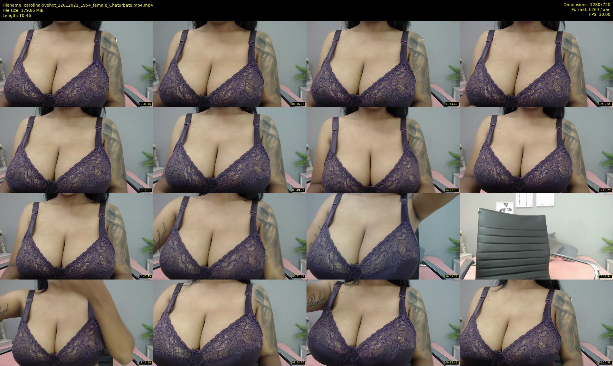 carolinalovehot — 11 minute Chaturbate female cam show recording, 720p, Jan 22, 2021