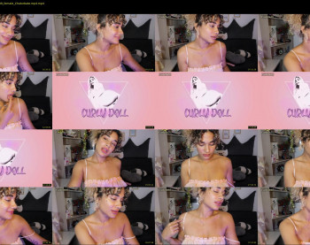 curlydoll1 — 43 minute Chaturbate female cam show recording, 720p, Jan 23, 2021