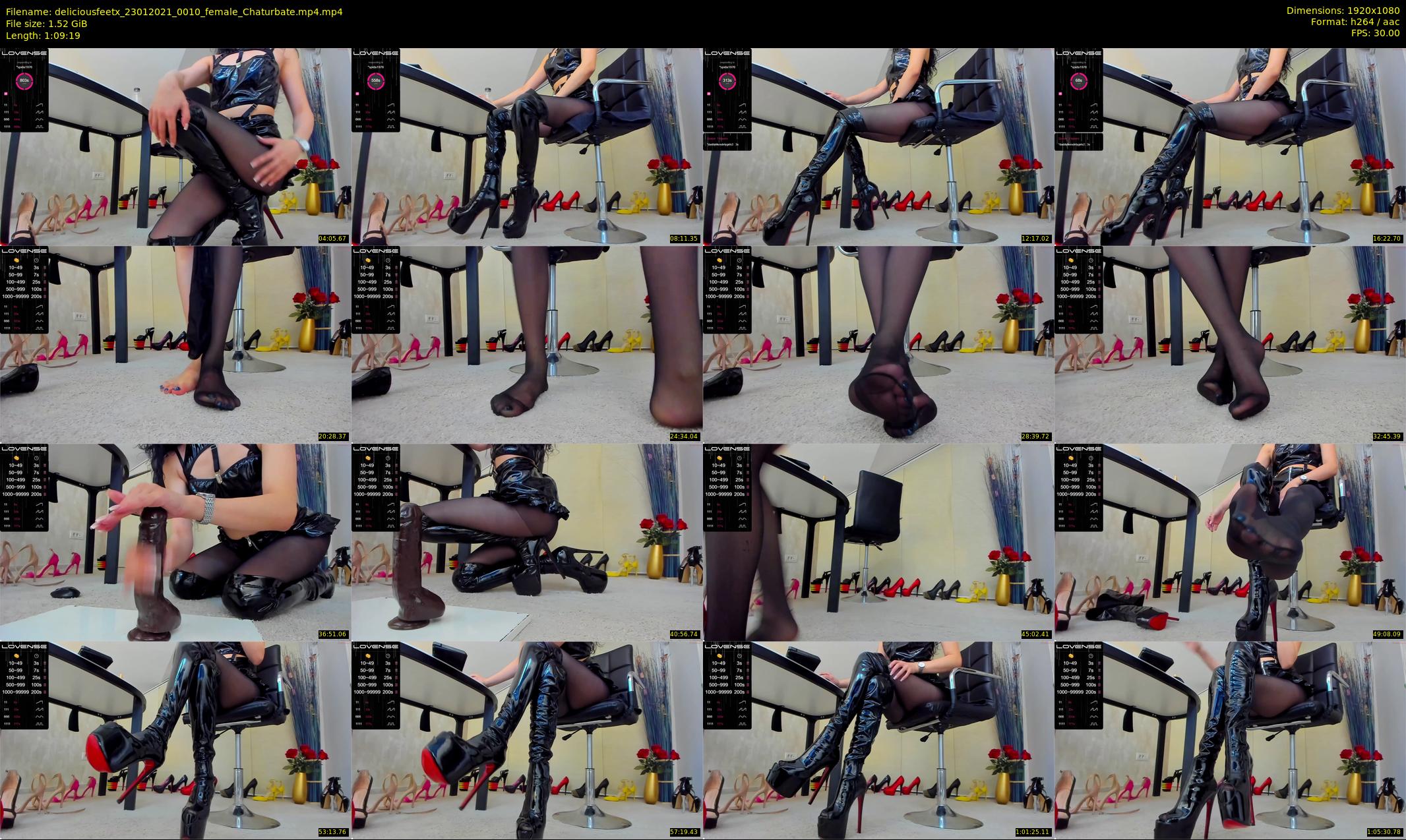 deliciousfeetx — 70 minute Chaturbate female cam show recording, 1080p, Jan 23, 2021