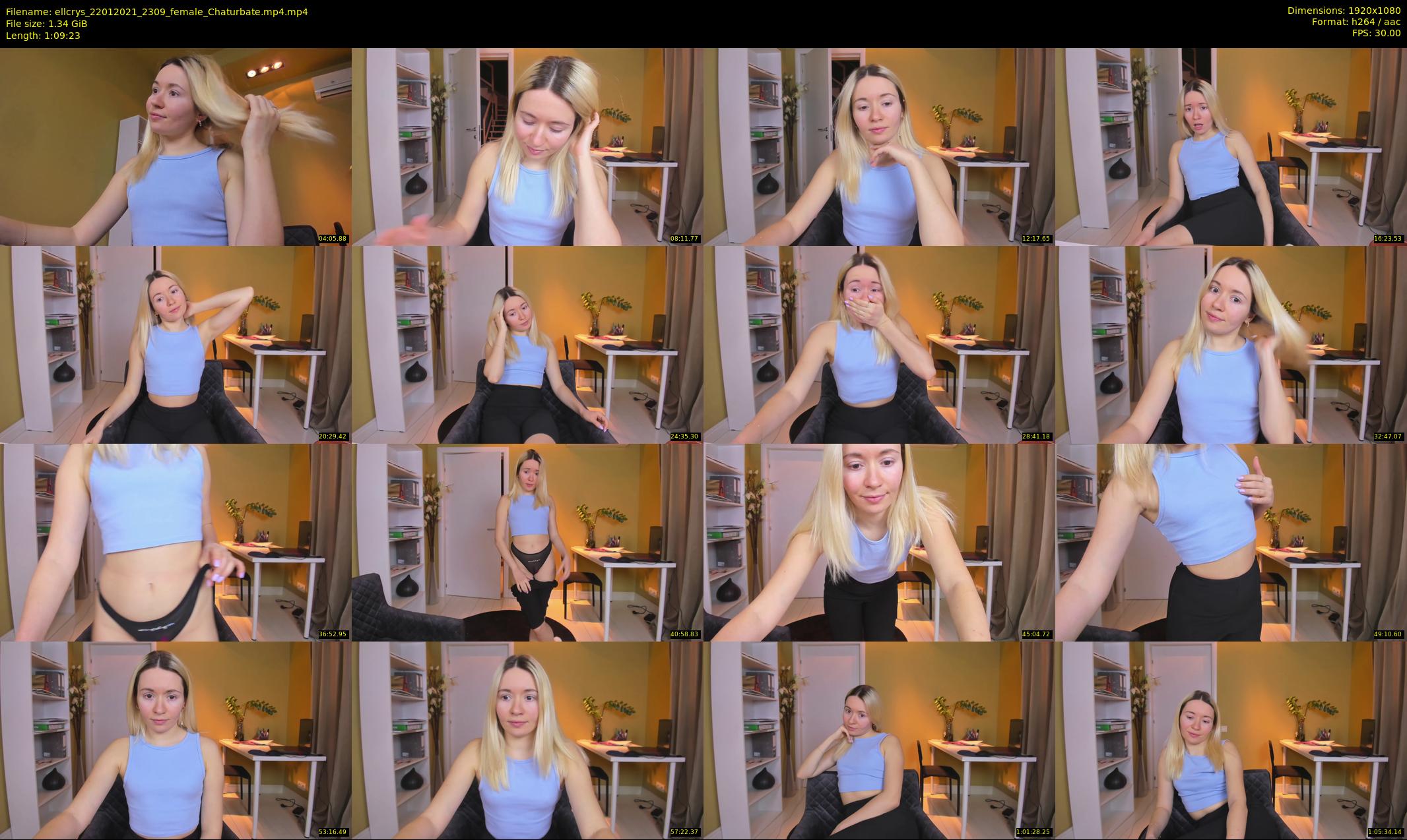 ellcrys — 70 minute Chaturbate couple cam show recording, 1080p, Jan 22, 2021