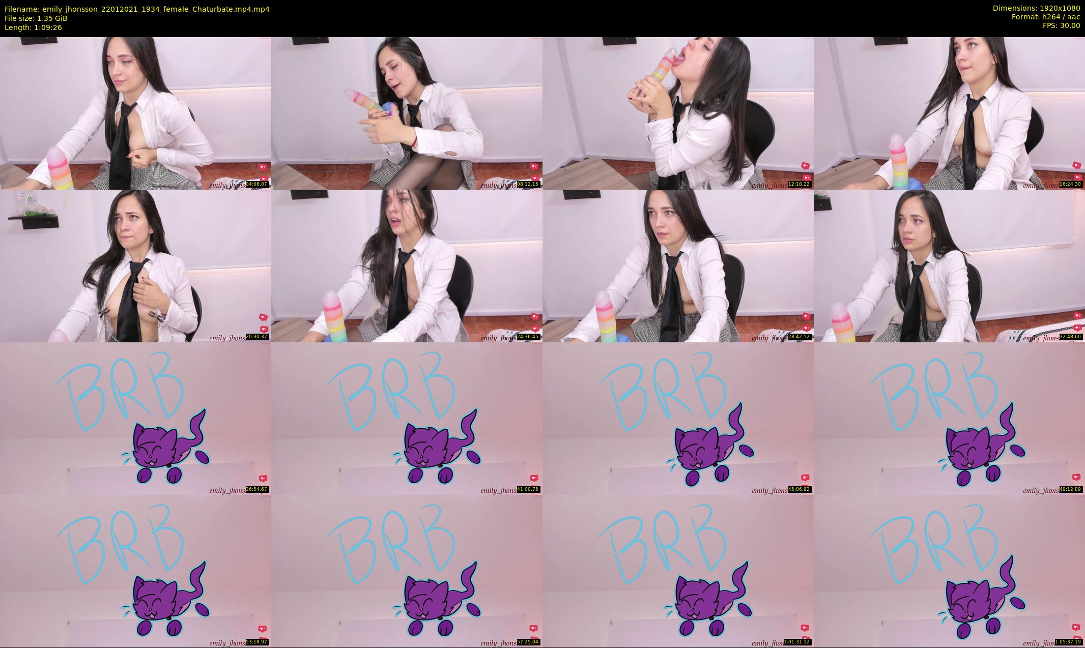 emily_jhonsson — 70 minute Chaturbate female cam show recording, 1080p, Jan 22, 2021