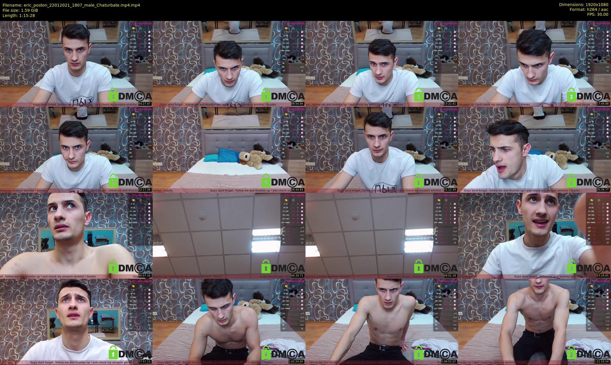 eric_poston — 76 minute Chaturbate male cam show recording, 1080p, Jan 22, 2021