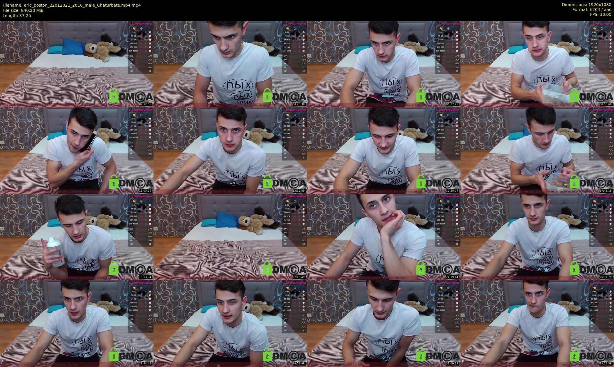 eric_poston — 38 minute Chaturbate male cam show recording, 1080p, Jan 22, 2021