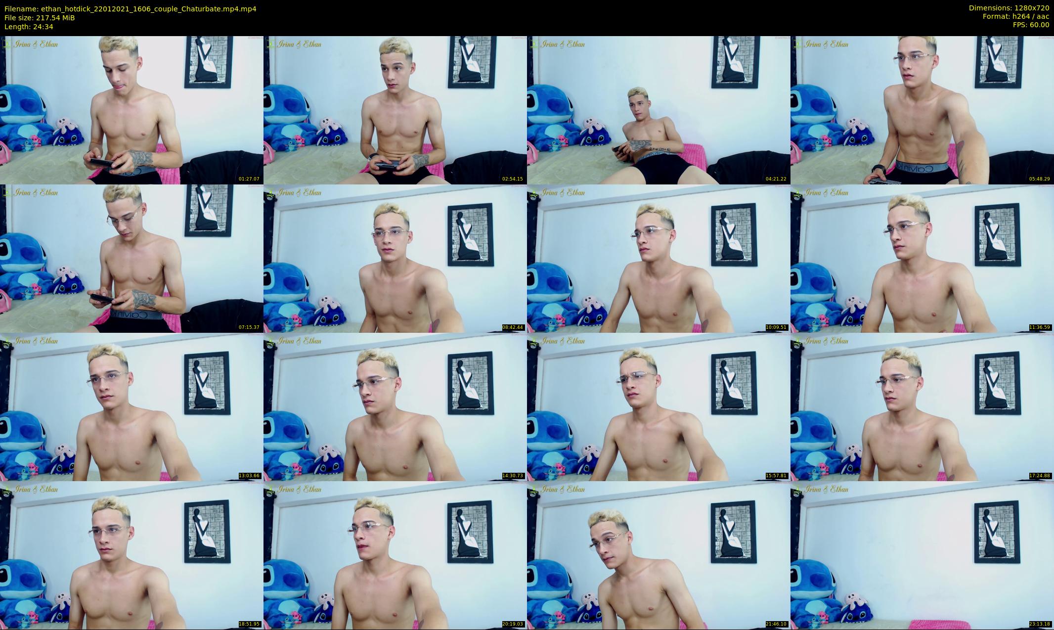 ethan_hotdick — 25 minute Chaturbate couple cam show recording, 720p, Jan 22, 2021