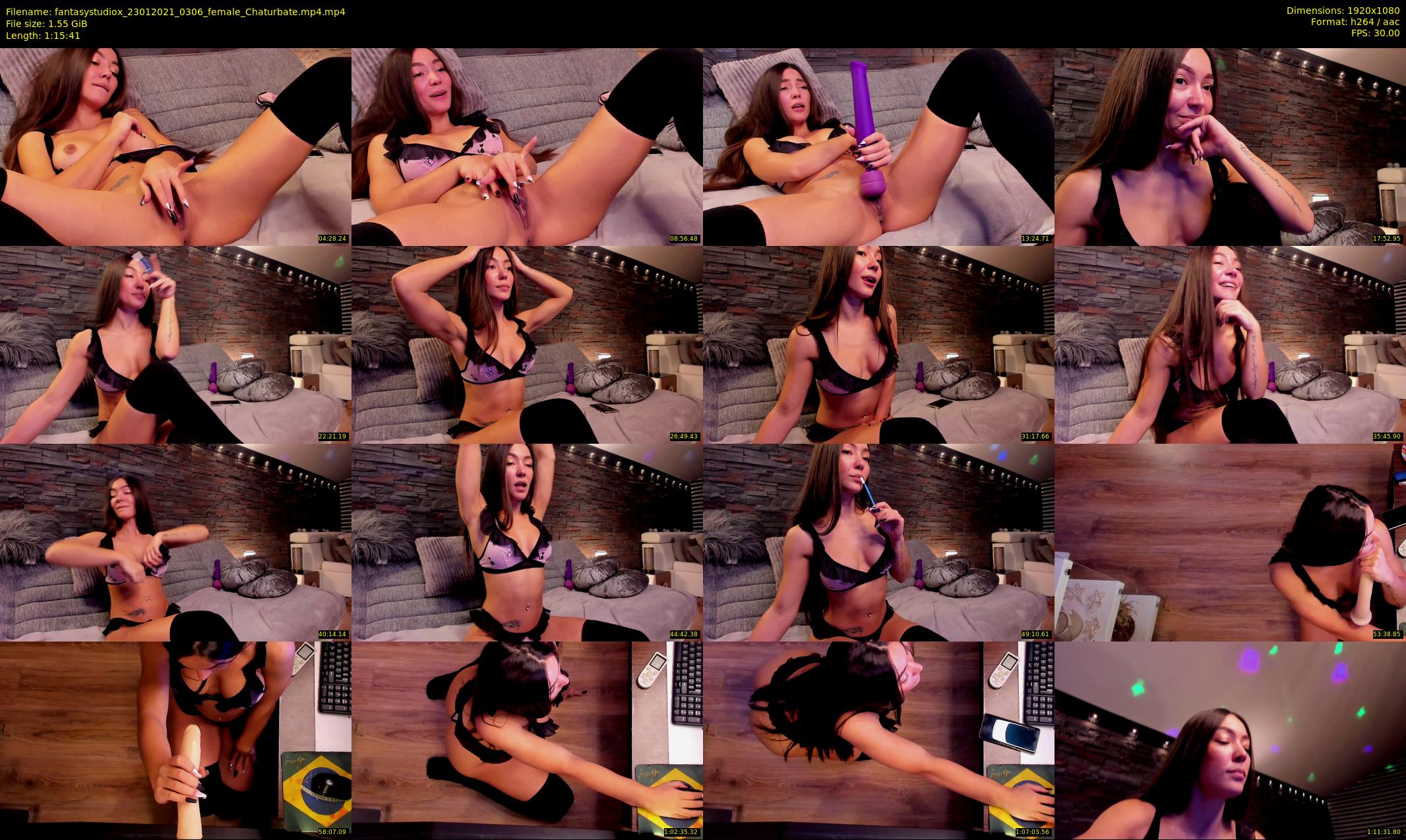 fantasystudiox — 76 minute Chaturbate female cam show recording, 1080p, Jan 23, 2021