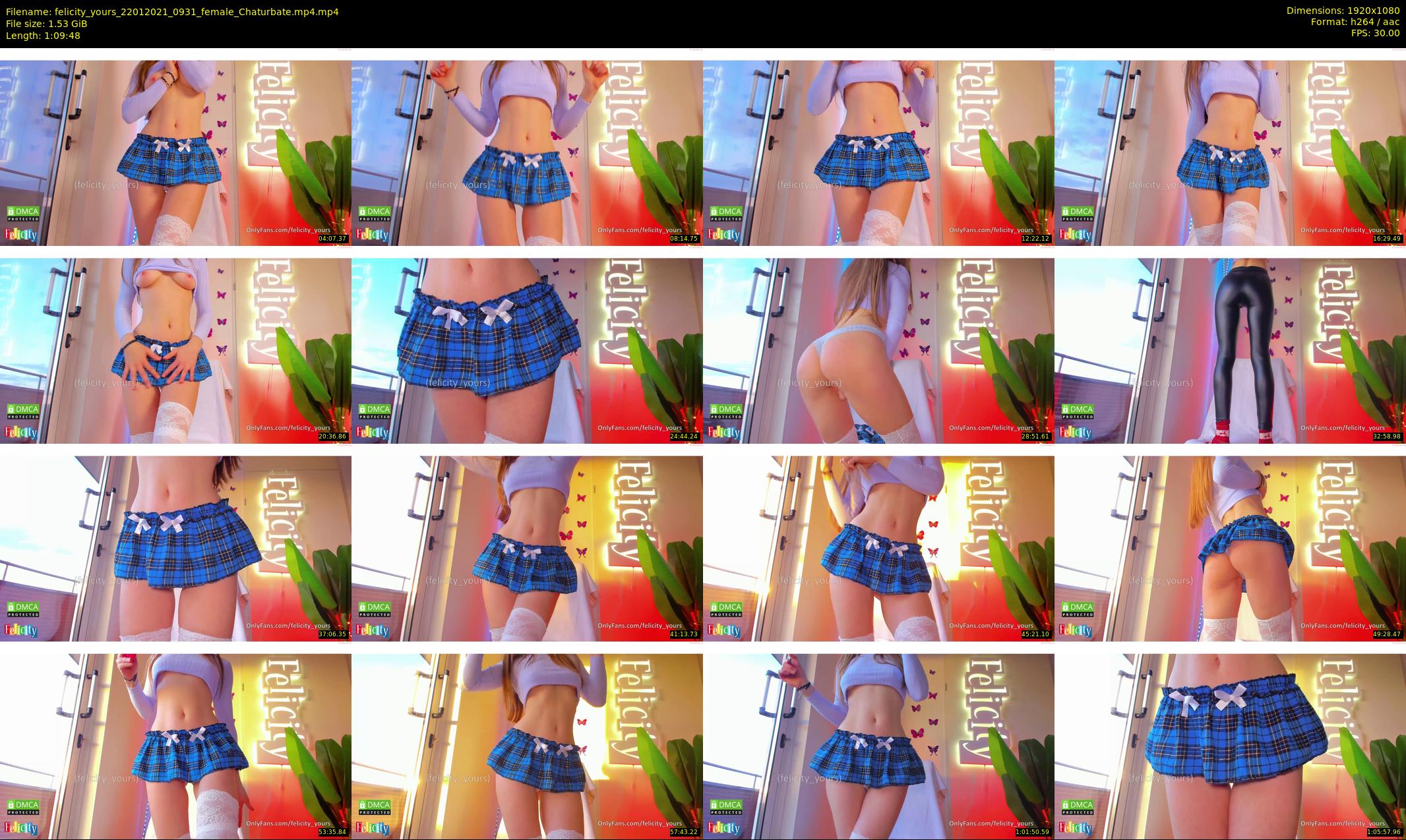 felicity_yours — 70 minute Chaturbate female cam show recording, 1080p, Jan 22, 2021