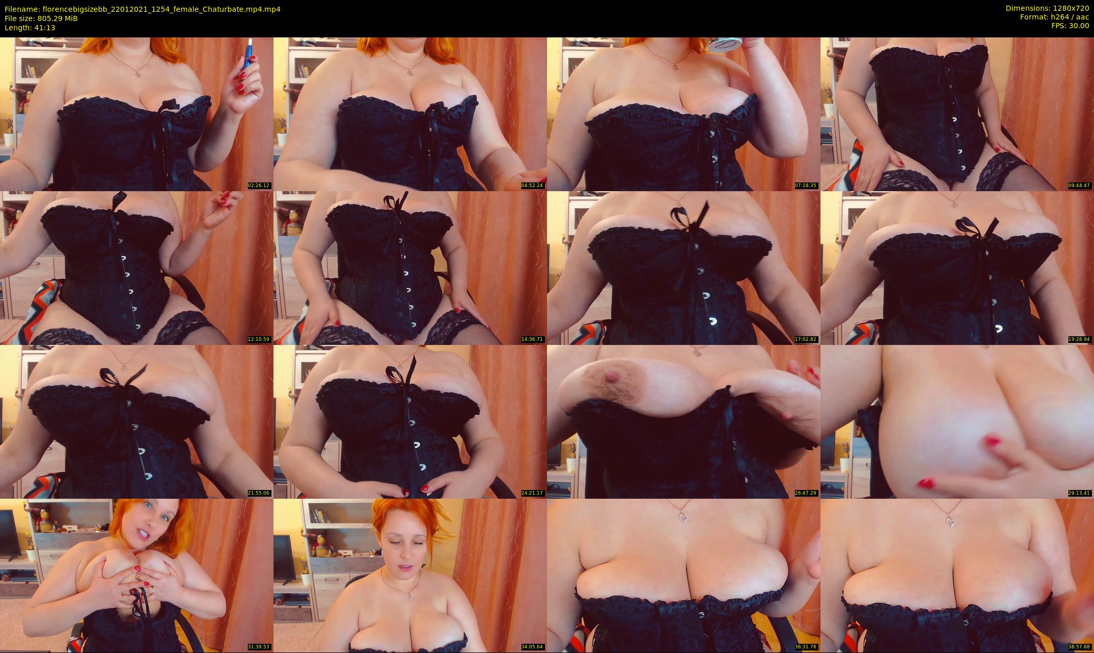 florencebigsizebb — 42 minute Chaturbate female cam show recording, 720p, Jan 22, 2021
