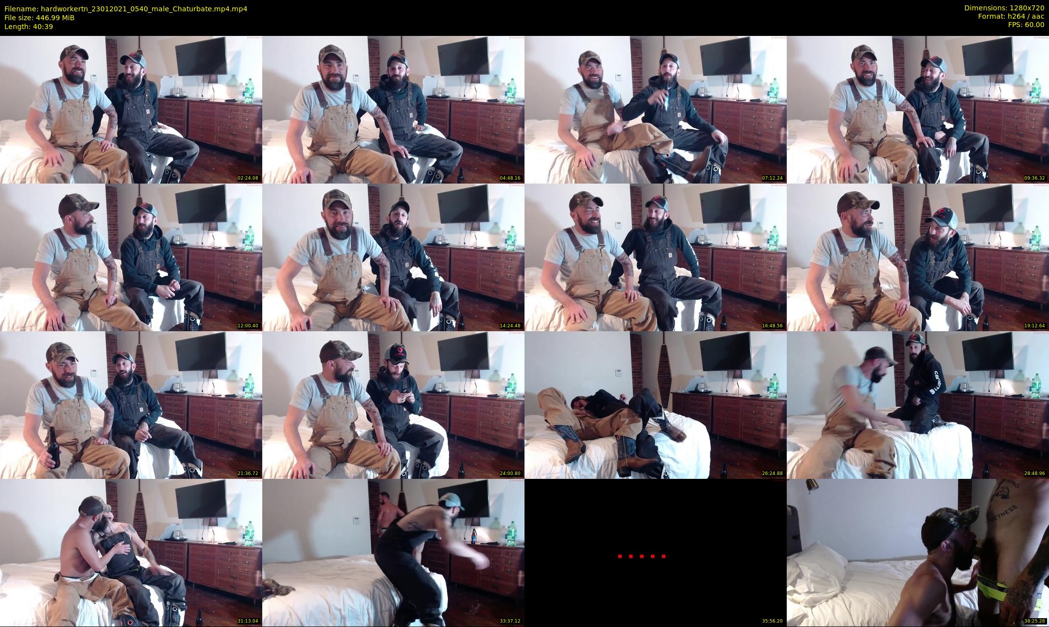 hardworkertn — 41 minute Chaturbate male cam show recording, 720p, Jan 23, 2021