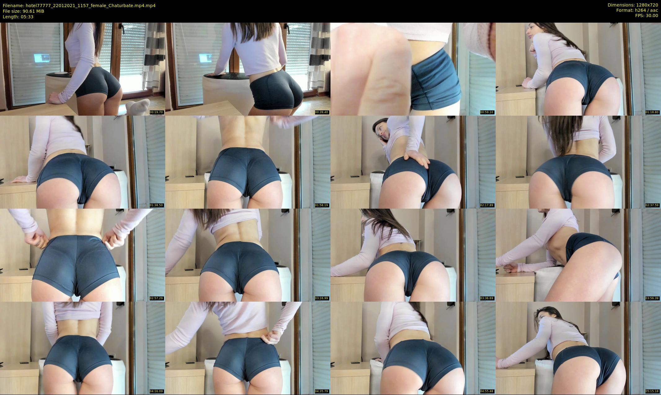 hotel77777 — 6 minute Chaturbate female cam show recording, 720p, Jan 22, 2021