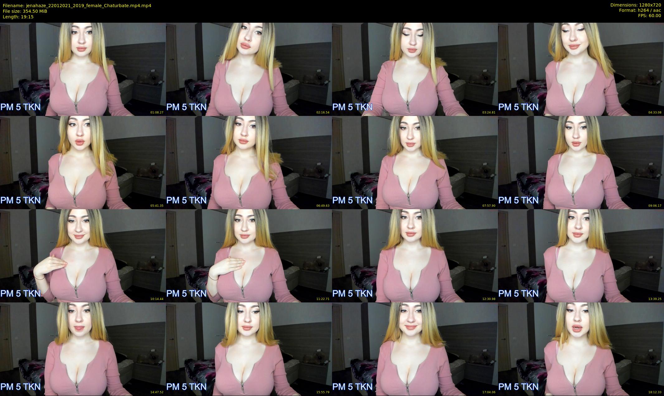 jenahaze — 20 minute Chaturbate female cam show recording, 720p, Jan 22, 2021