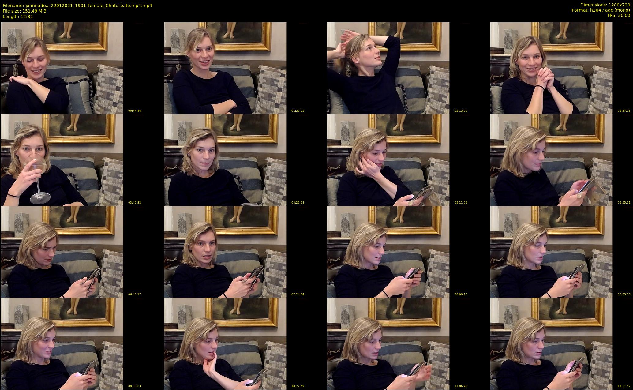 joannadea — 13 minute Chaturbate female cam show recording, 720p, Jan 22, 2021