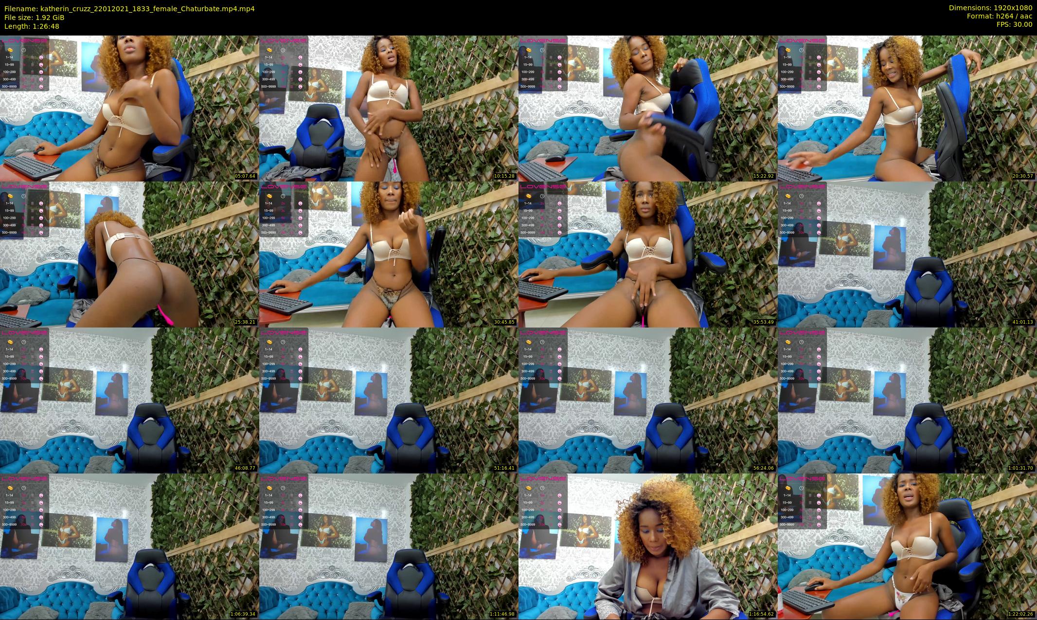 katherin_cruzz — 87 minute Chaturbate female cam show recording, 1080p, Jan 22, 2021