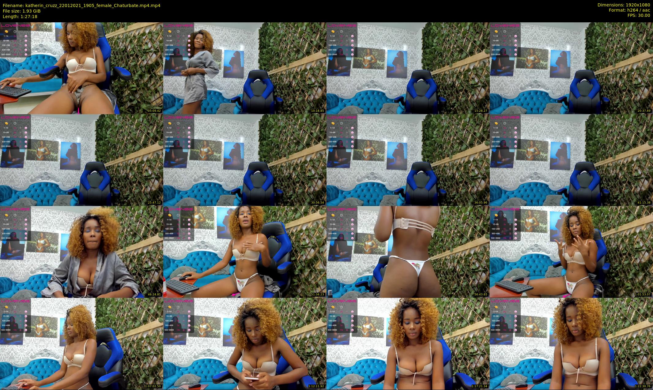 katherin_cruzz — 88 minute Chaturbate female cam show recording, 1080p, Jan 22, 2021