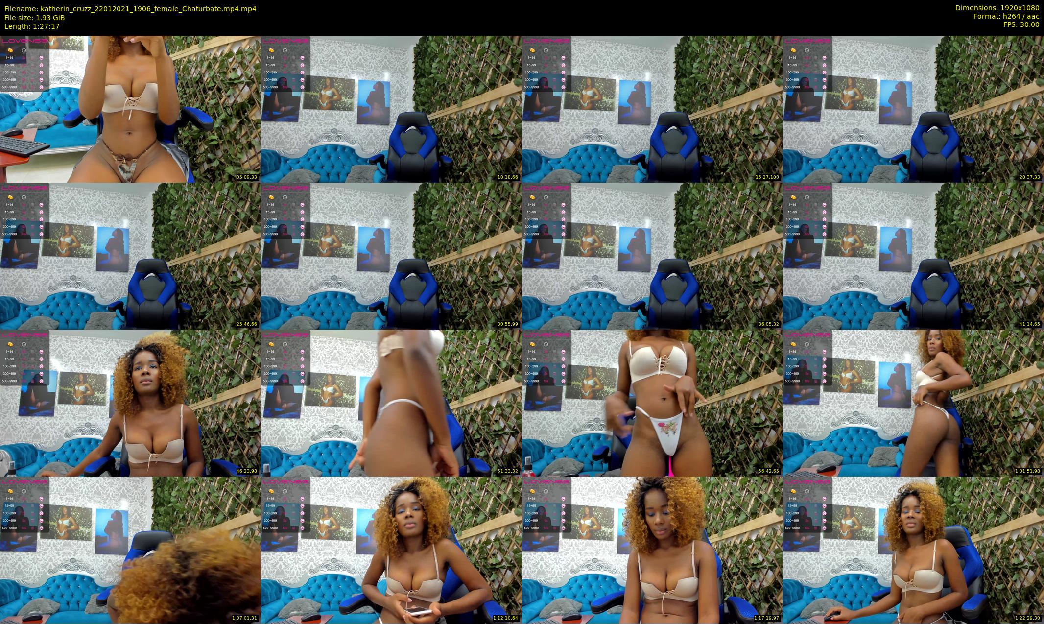 katherin_cruzz — 88 minute Chaturbate female cam show recording, 1080p, Jan 22, 2021