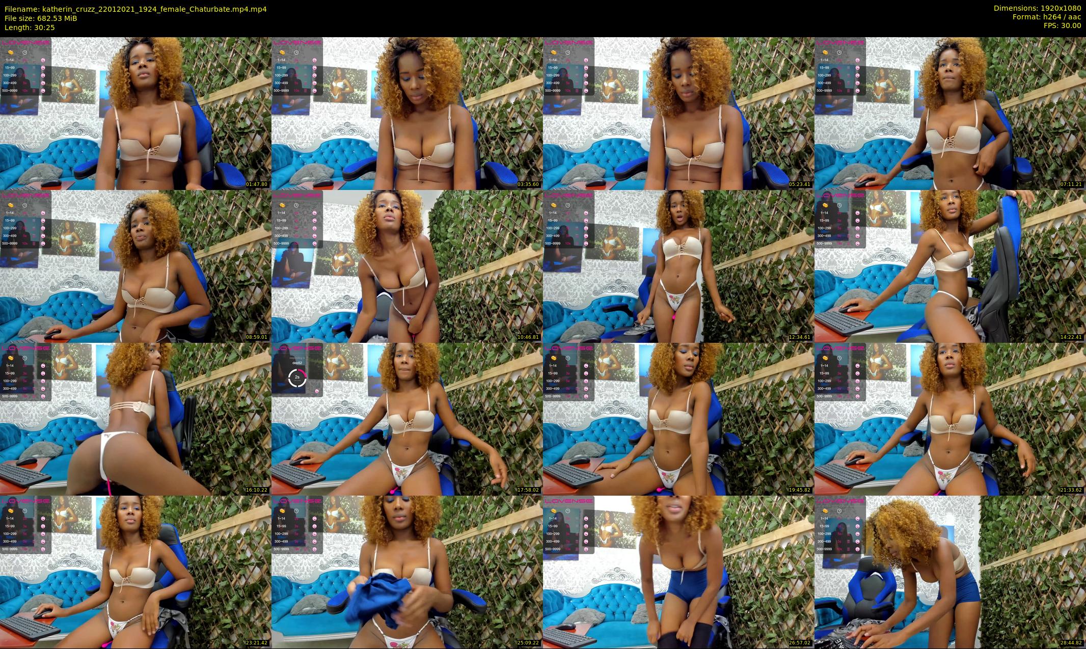 katherin_cruzz — 31 minute Chaturbate female cam show recording, 1080p, Jan 22, 2021