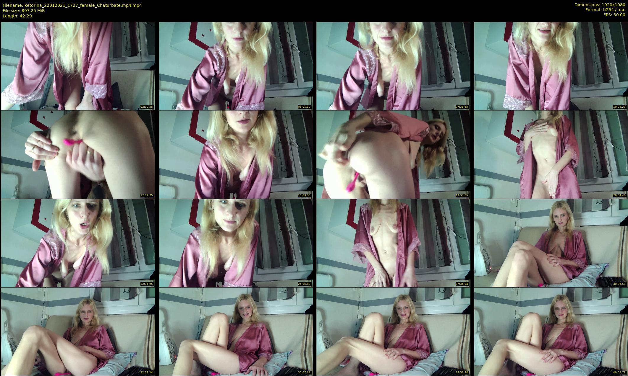 ketorina — 43 minute Chaturbate female cam show recording, 1080p, Jan 22, 2021