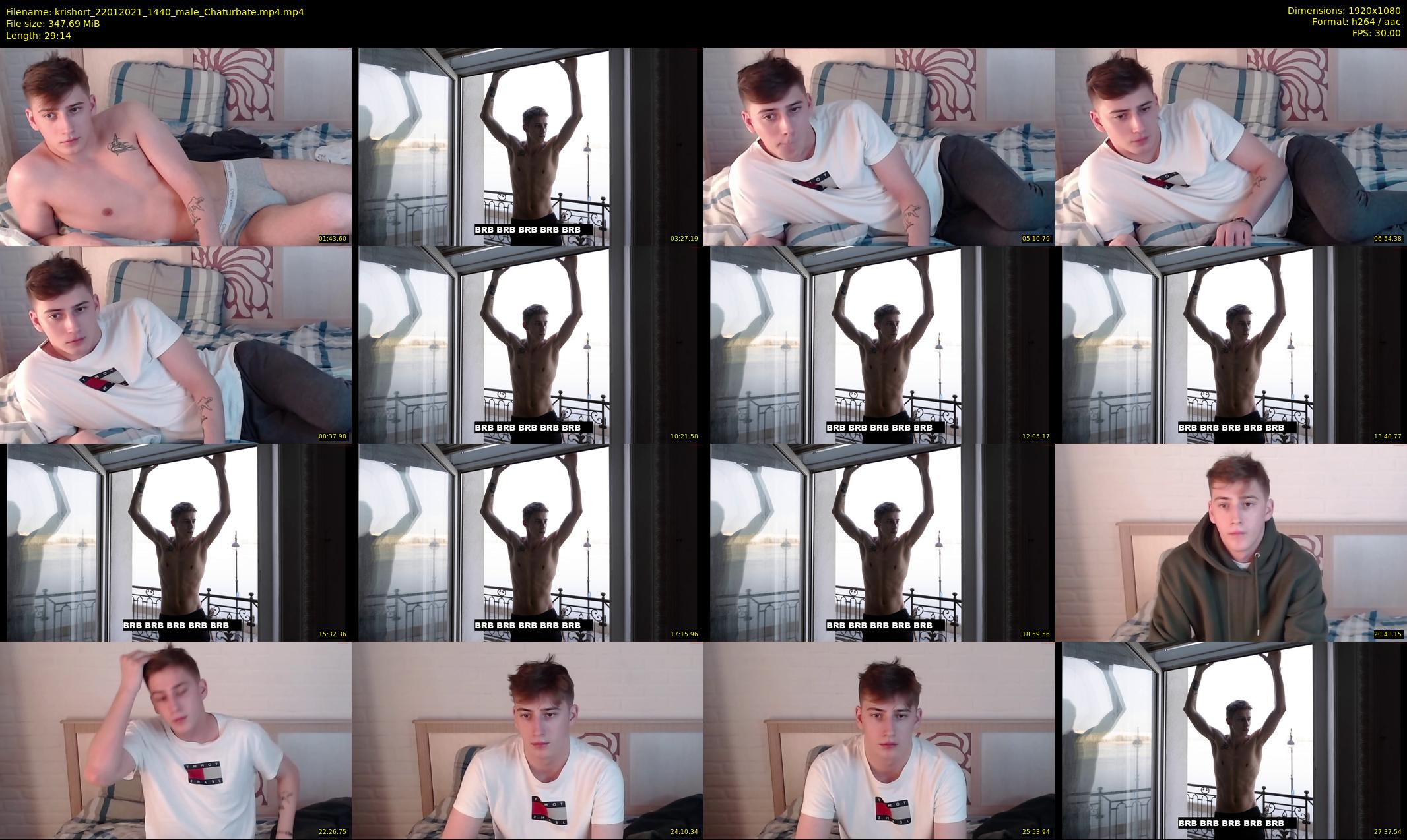 krishort — 30 minute Chaturbate male cam show recording, 1080p, Jan 22, 2021