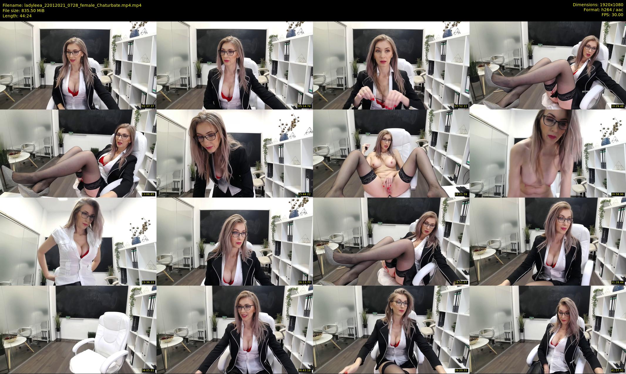 ladyleea — 45 minute Chaturbate female cam show recording, 1080p, Jan 22, 2021
