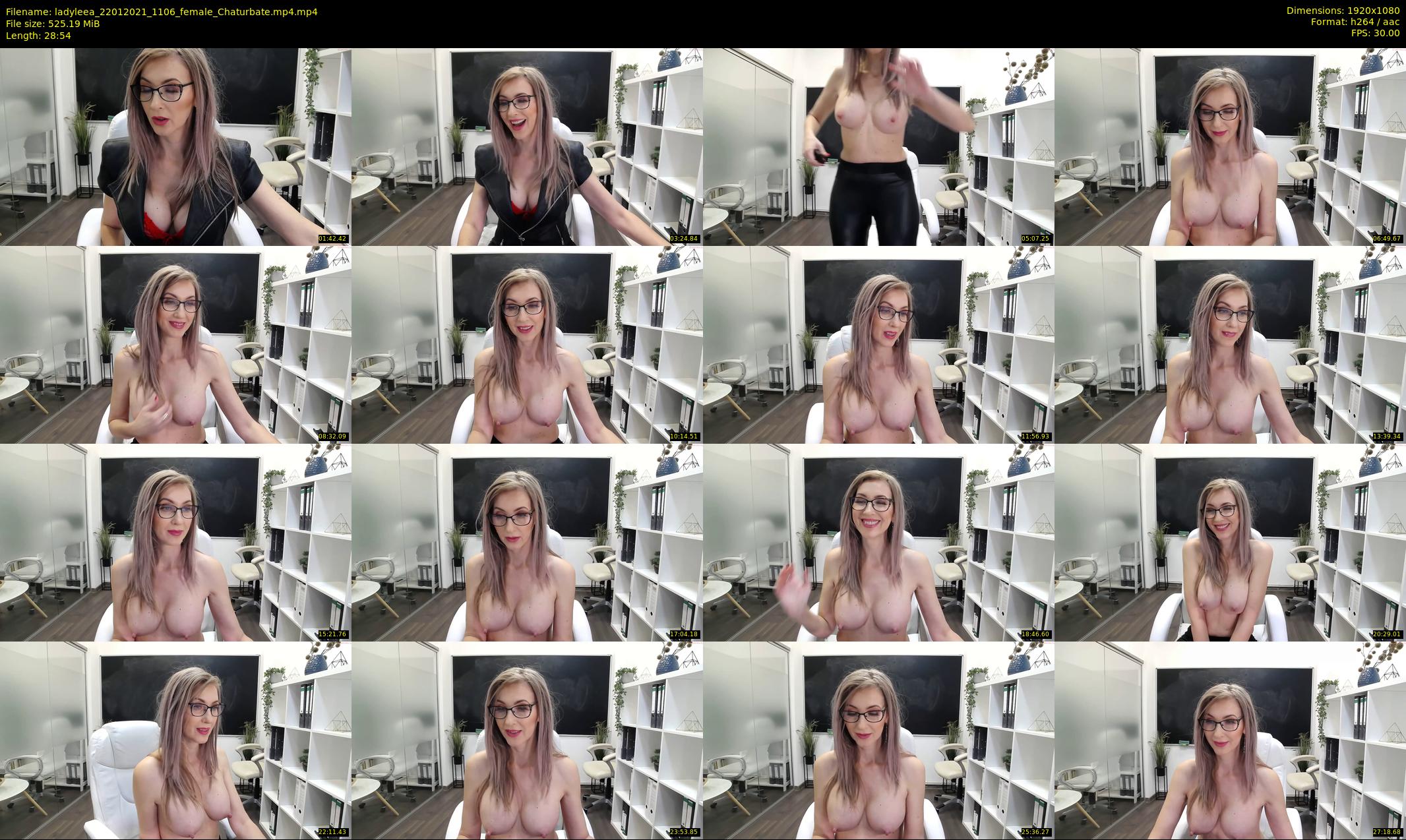 ladyleea — 29 minute Chaturbate female cam show recording, 1080p, Jan 22, 2021