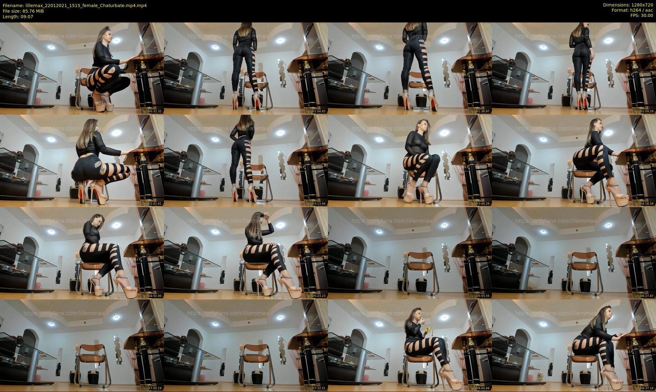 lillemax — 10 minute Chaturbate female cam show recording, 720p, Jan 22, 2021