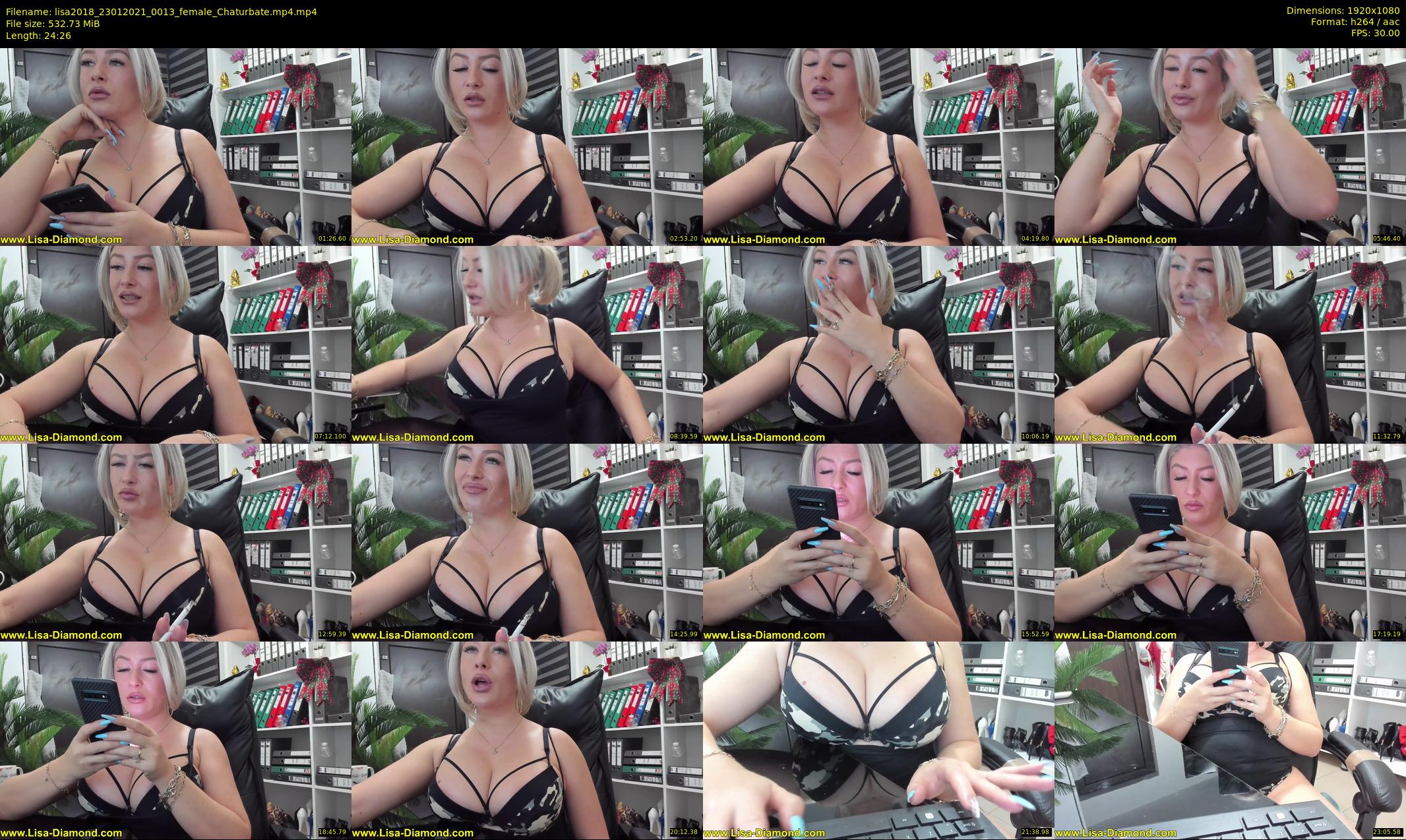 lisa2018 — 25 minute Chaturbate female cam show recording, 1080p, Jan 23, 2021