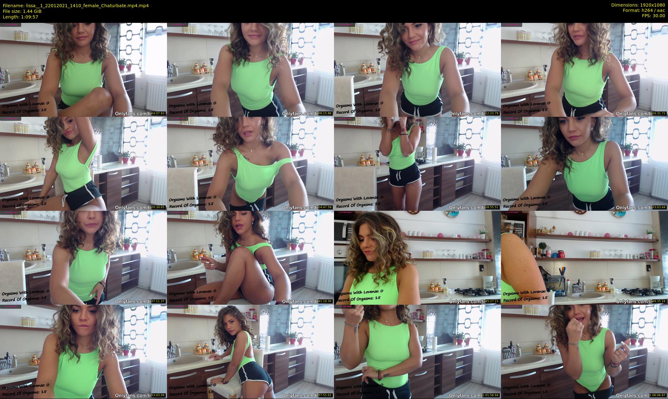 lissa__1 — 70 minute Chaturbate female cam show recording, 1080p, Jan 22, 2021
