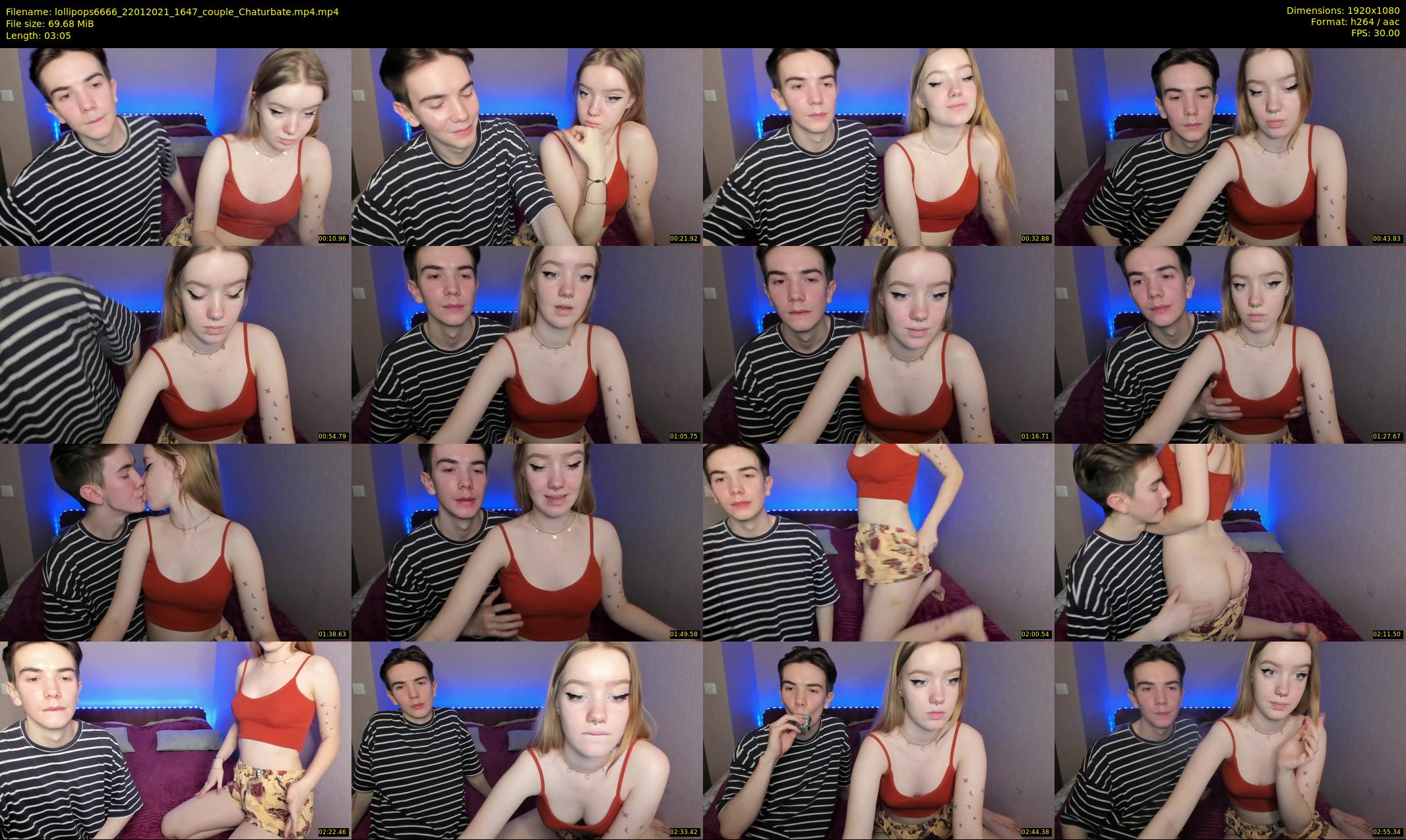 lollipops6666 — 4 minute Chaturbate couple cam show recording, 1080p, Jan 22, 2021