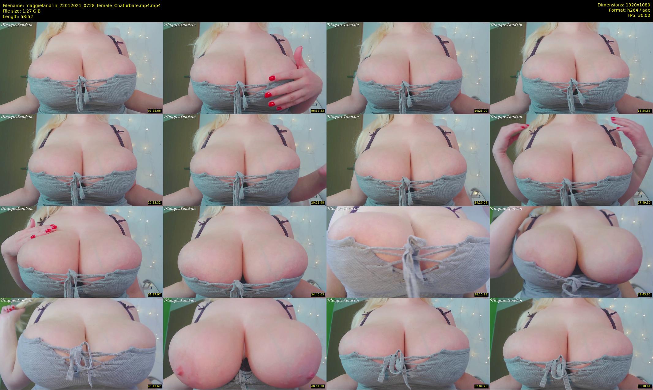 maggielandrin — 59 minute Chaturbate female cam show recording, 1080p, Jan 22, 2021