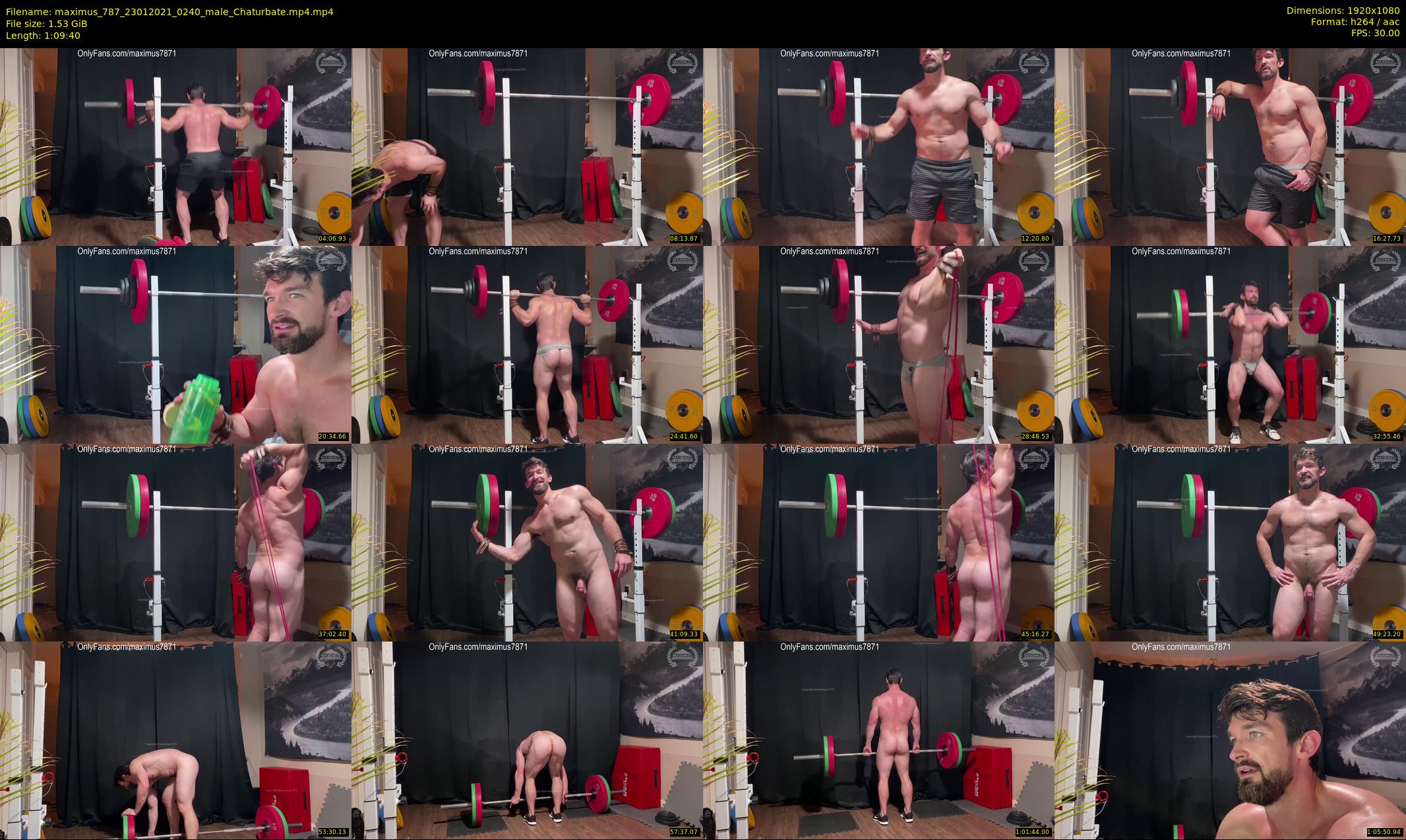 maximus_787 — 70 minute Chaturbate male cam show recording, 1080p, Jan 23, 2021
