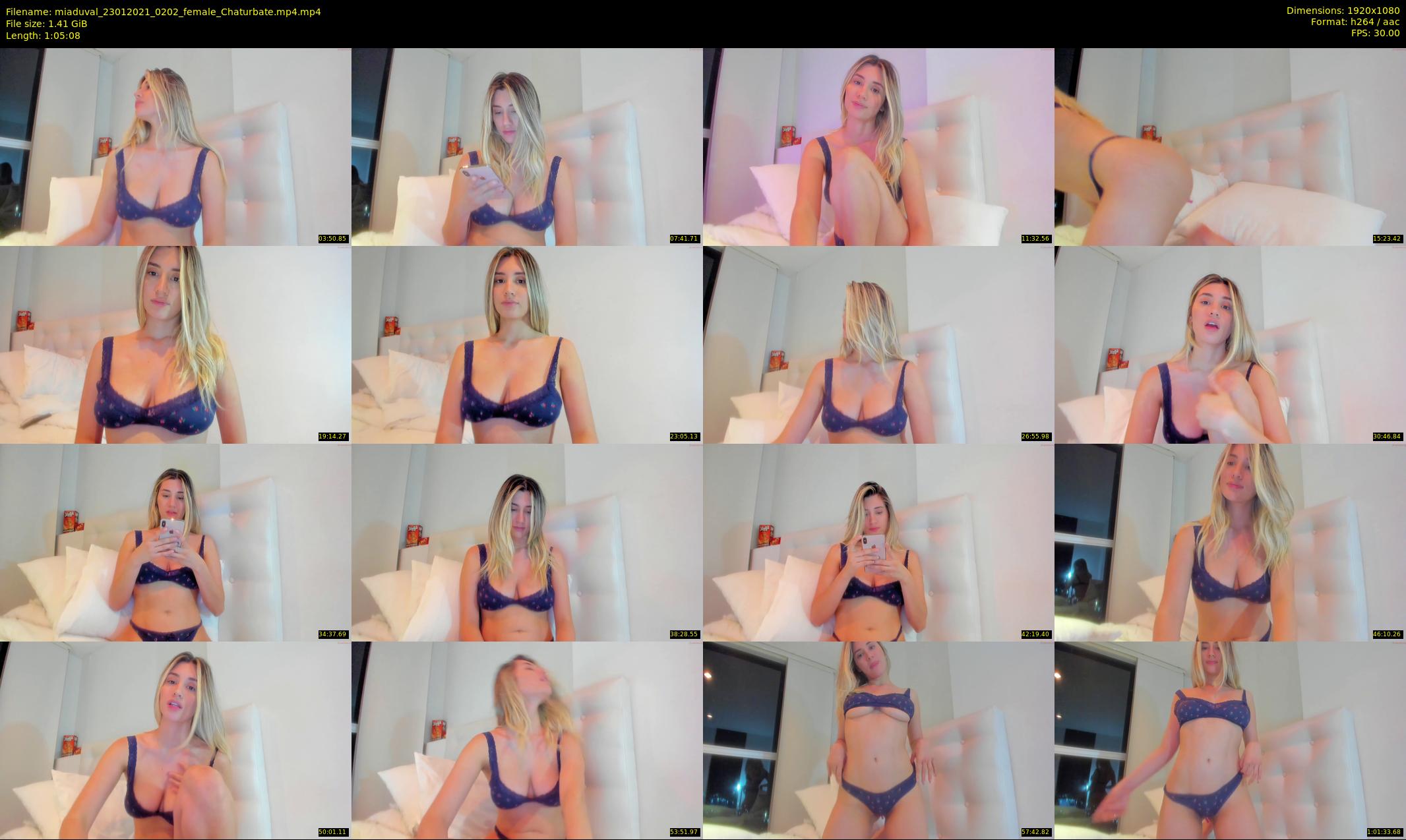 miaduval — 66 minute Chaturbate female cam show recording, 1080p, Jan 23, 2021