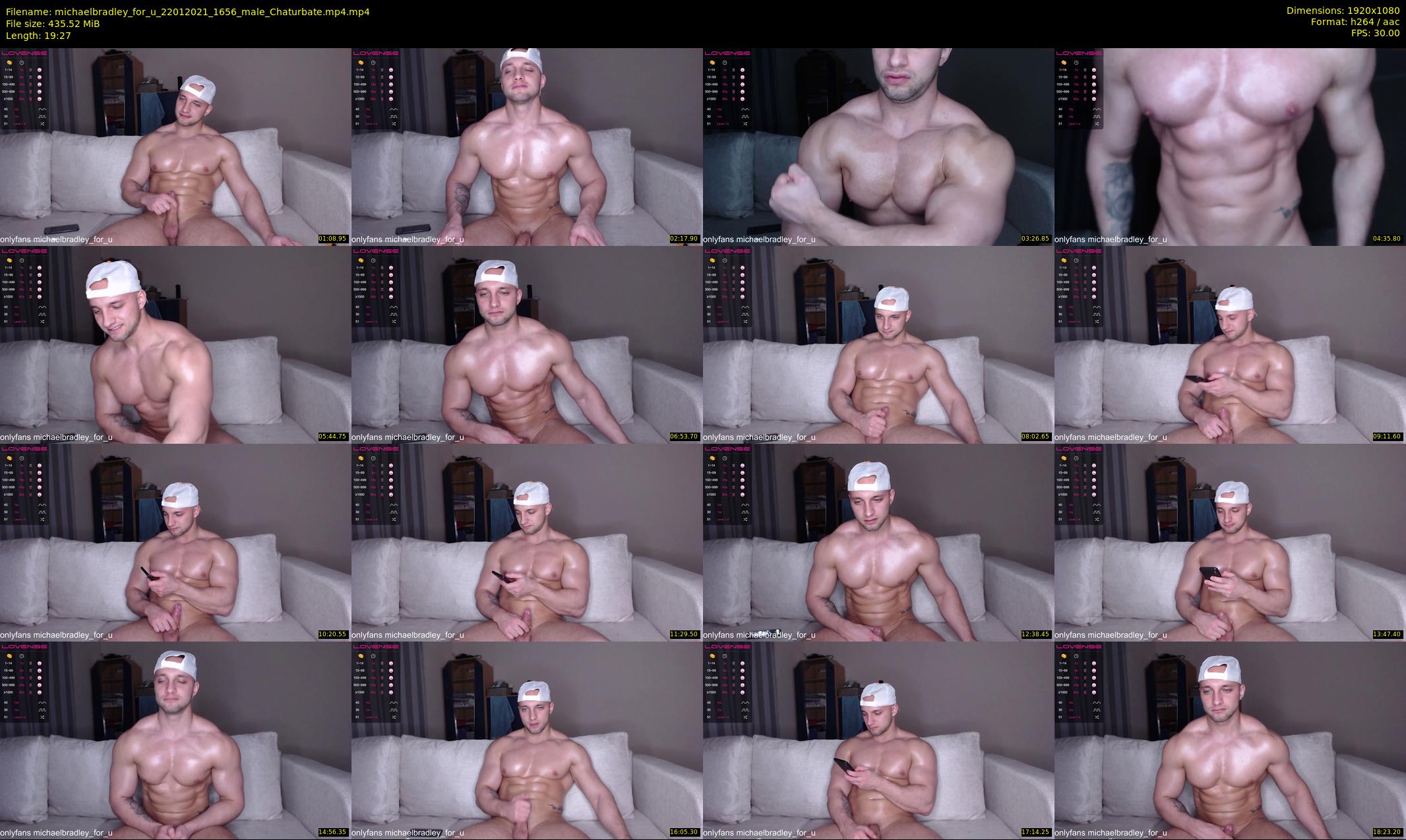 michaelbradley_for_u — 20 minute Chaturbate male cam show recording, 1080p, Jan 22, 2021