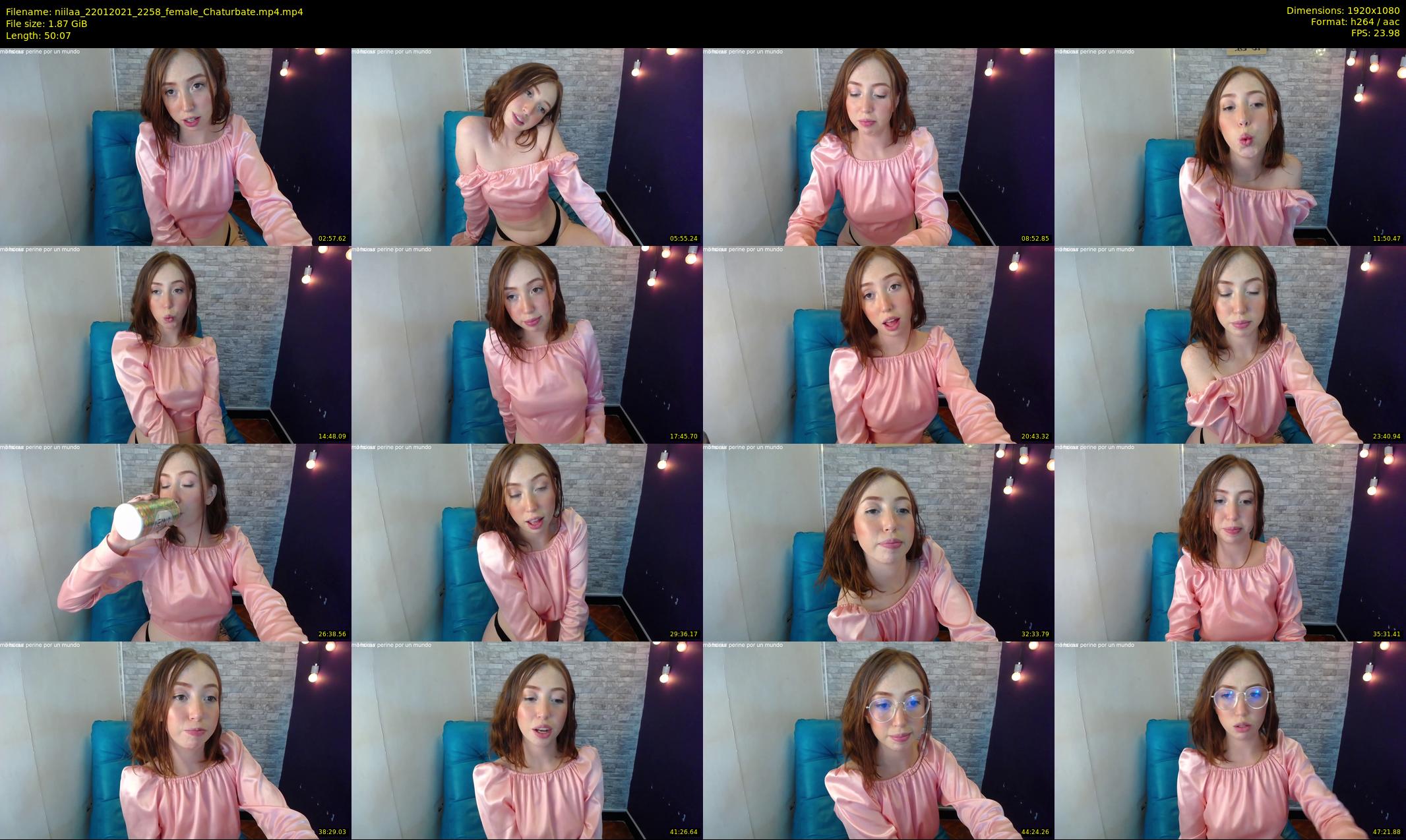 niilaa — 51 minute Chaturbate female cam show recording, 1080p, Jan 22, 2021