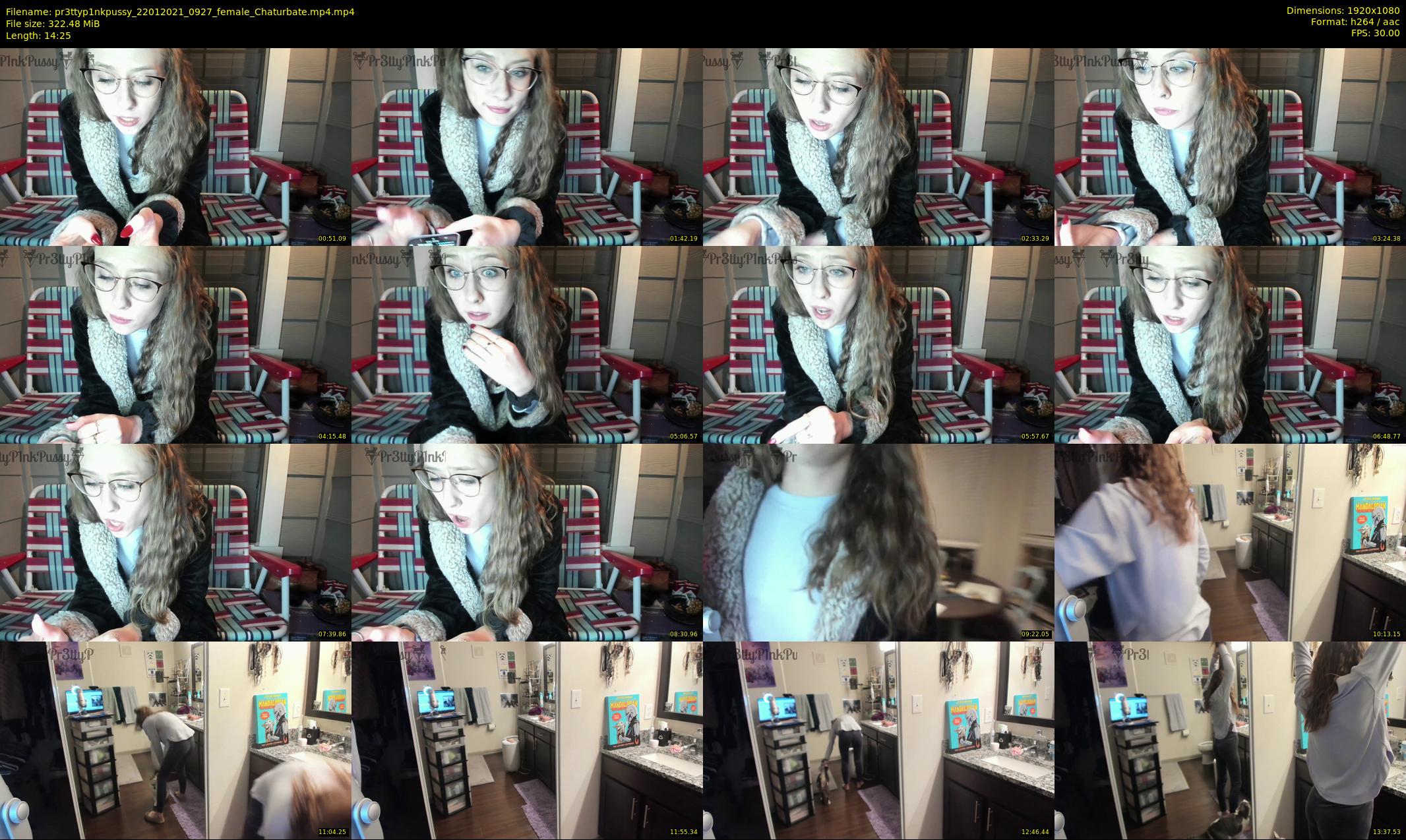 pr3ttyp1nkpussy — 15 minute Chaturbate couple cam show recording, 1080p, Jan 22, 2021